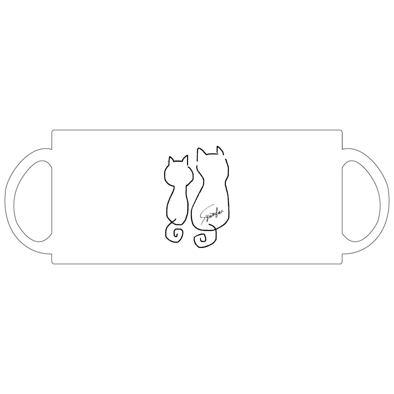 静かなひととき 定番マグカップ