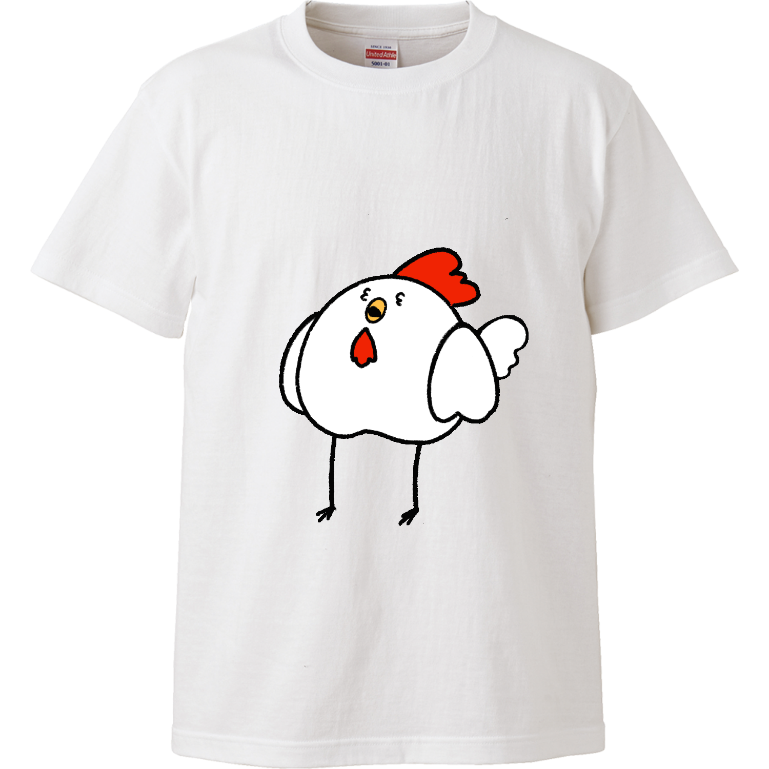 やるきのないニワトリ ハイクオリティーTシャツ