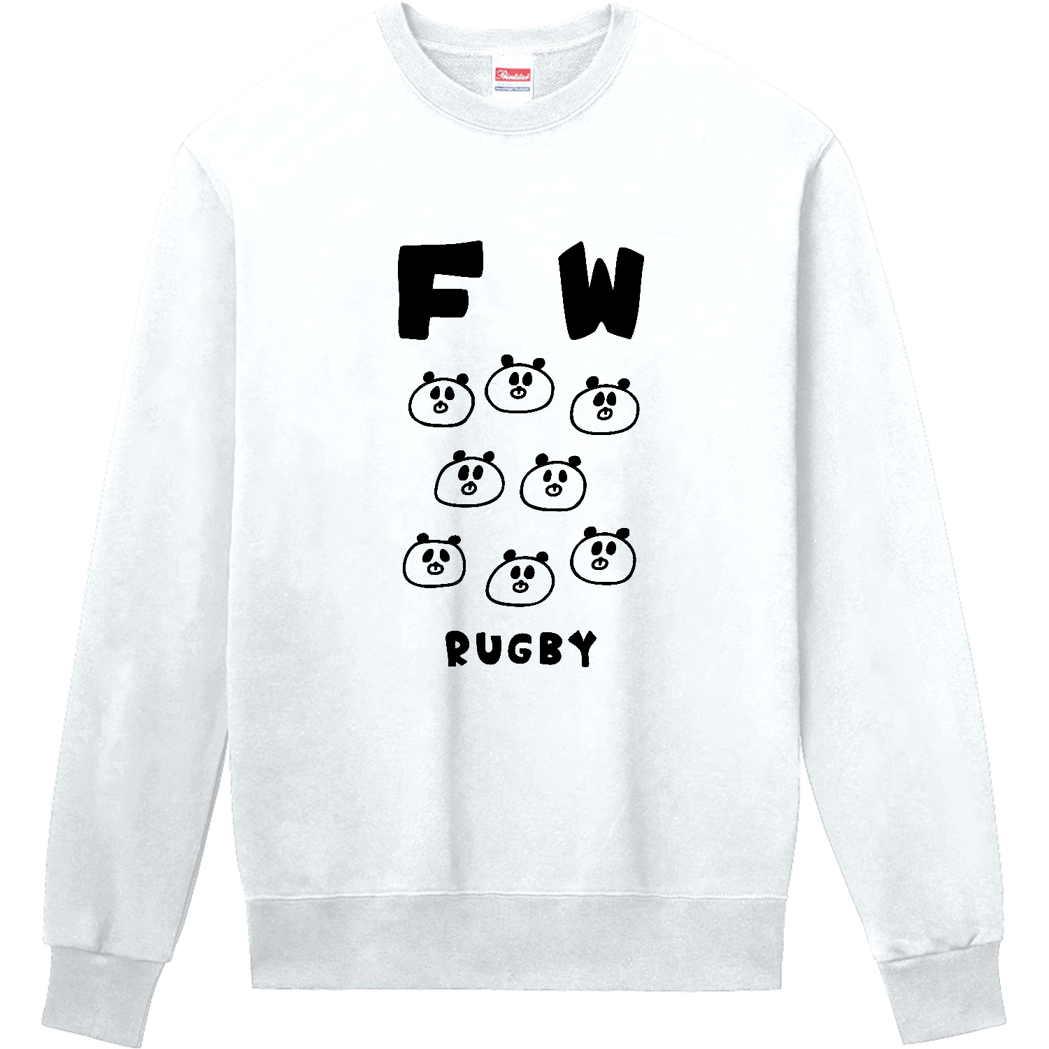 ラグビー　フォワードパンダ 定番スウェット