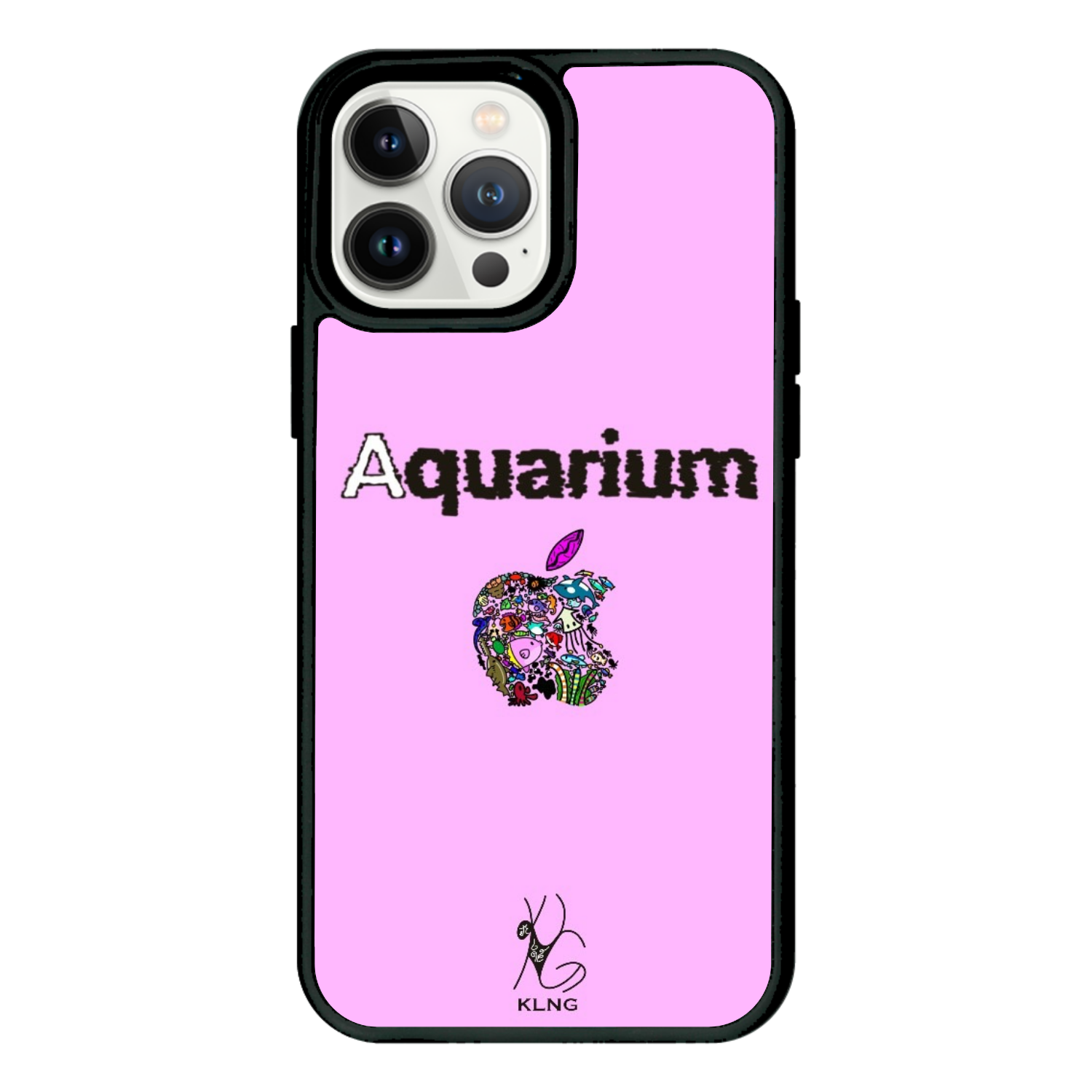 Aquar1umiPhone 13 Pro Max プリントパネルラバーケースの商品