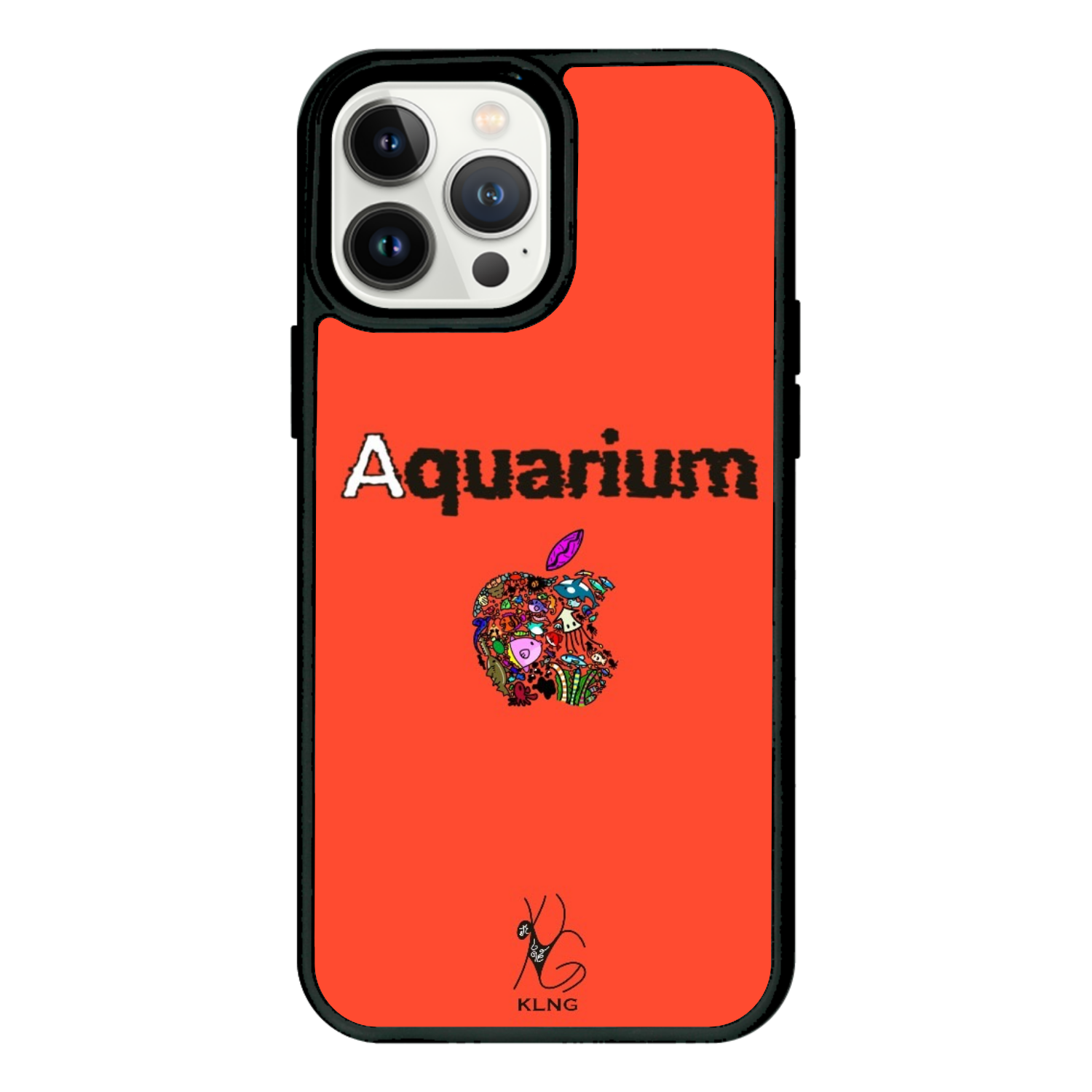 Aquar1umiPhone 13 Pro Max プリントパネルラバーケースの商品