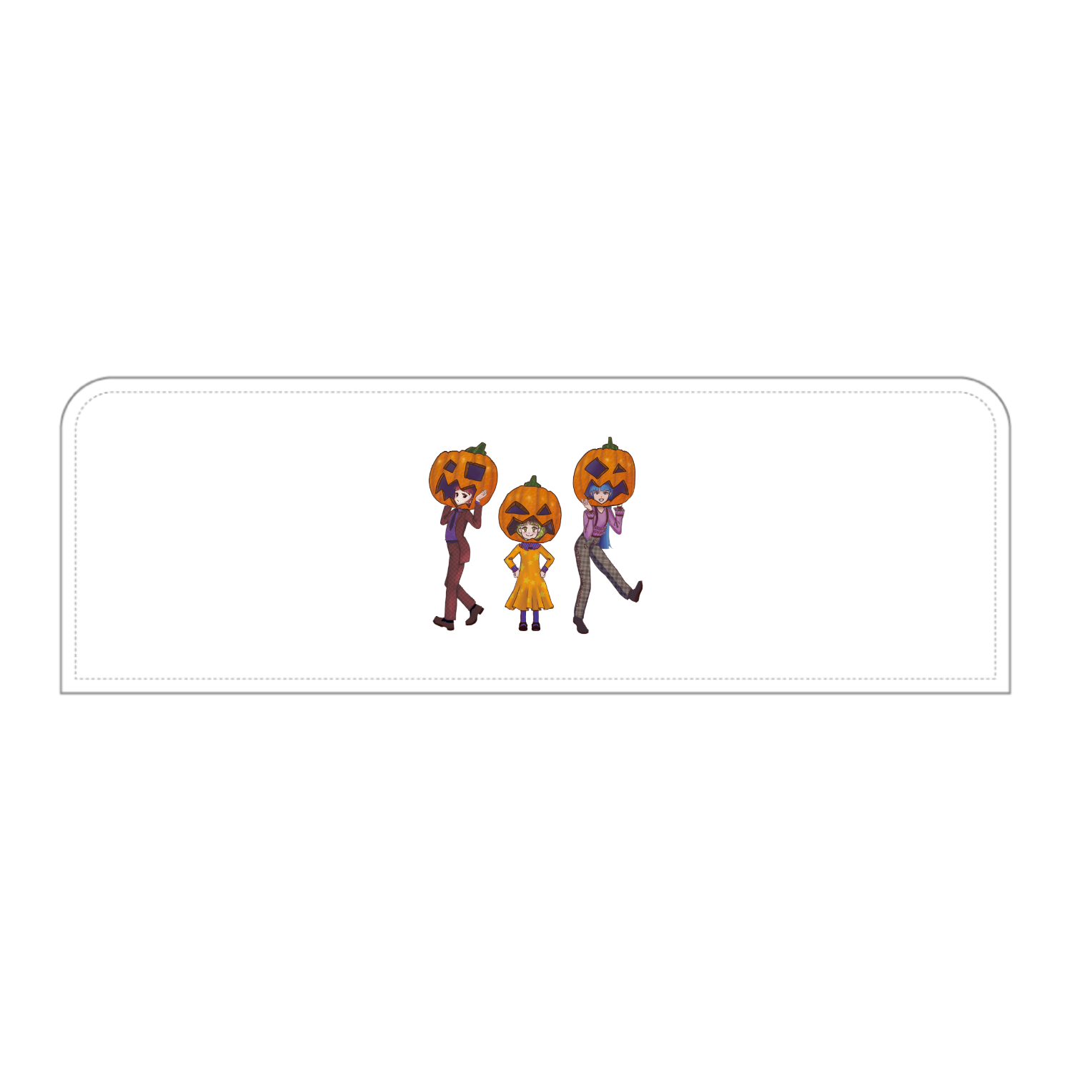 【おちょぼ口さん】かぼちゃ LSG08(ペンケース)