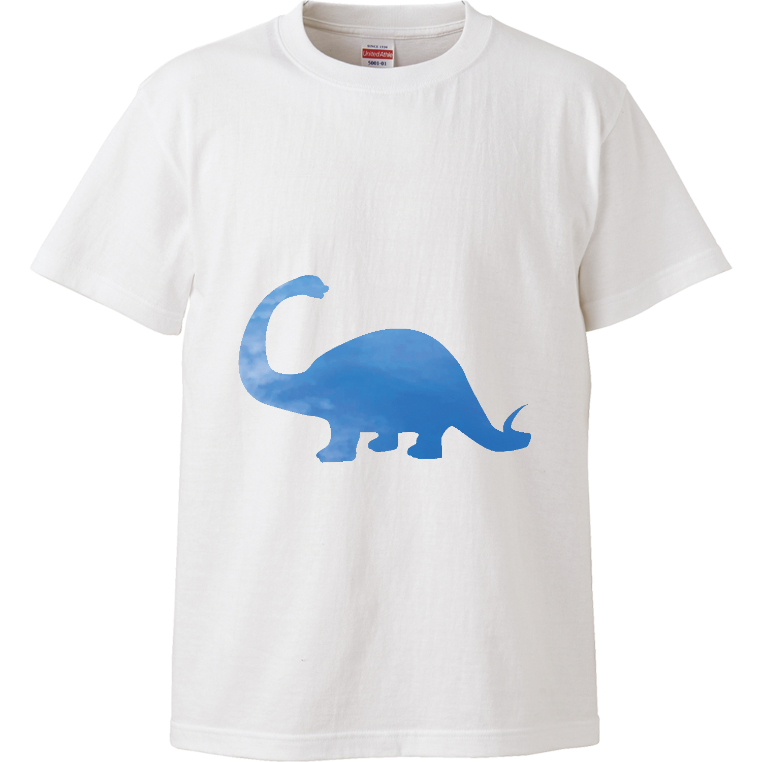 青空ブロンとサウルス ハイクオリティーTシャツ