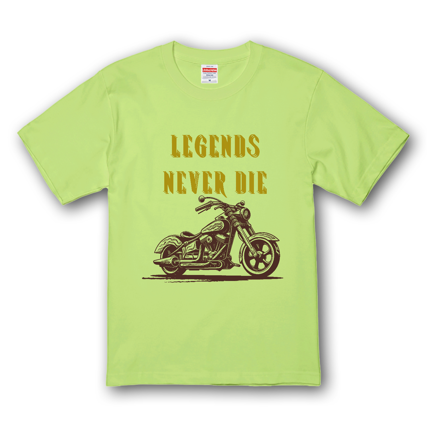 Legends never die(伝説は決して死なない) プレミアムTシャツ