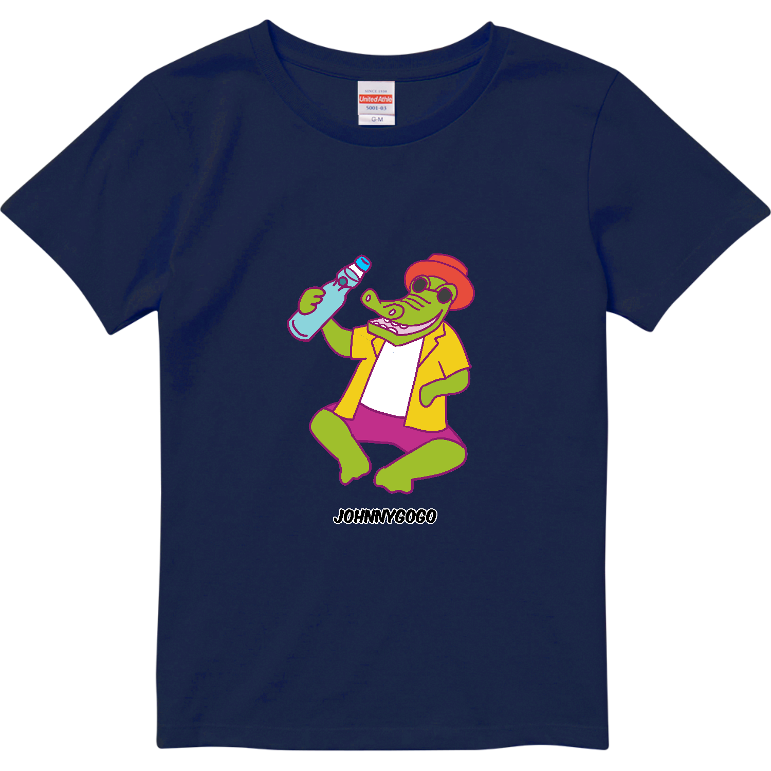 ラムネワニ ハイクオリティーTシャツ（ガールズ）