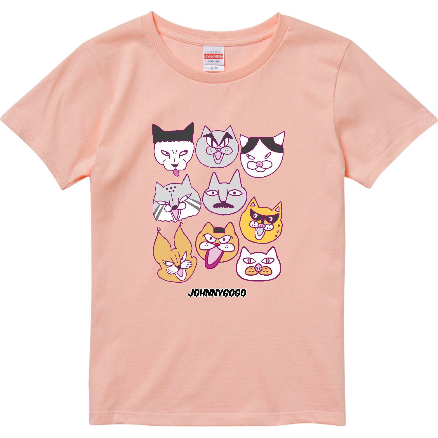 ネコ・オールスターズ ハイクオリティーTシャツ（ガールズ）