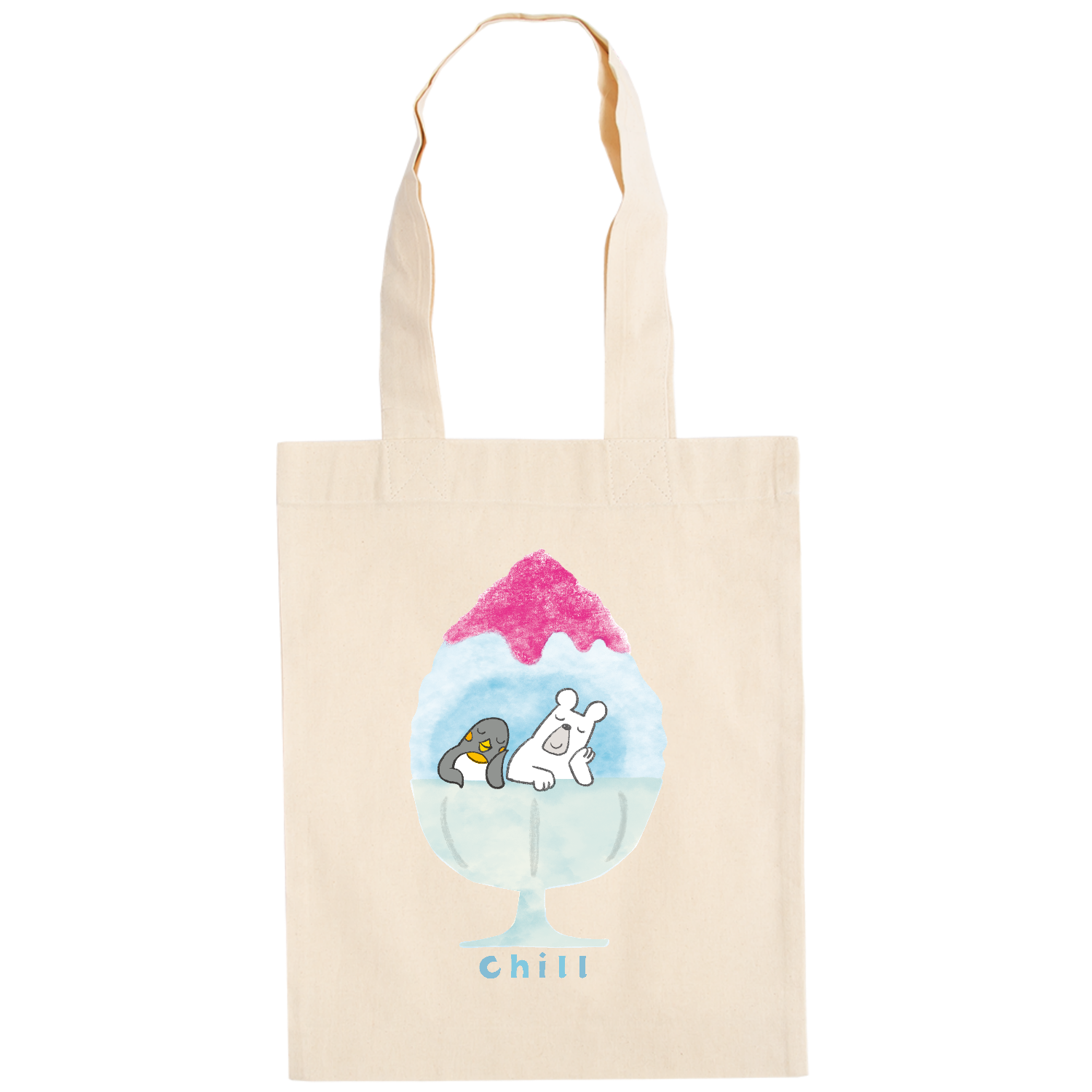 かき氷に住んでみた。 ドイツテューテ【白プリントあり】