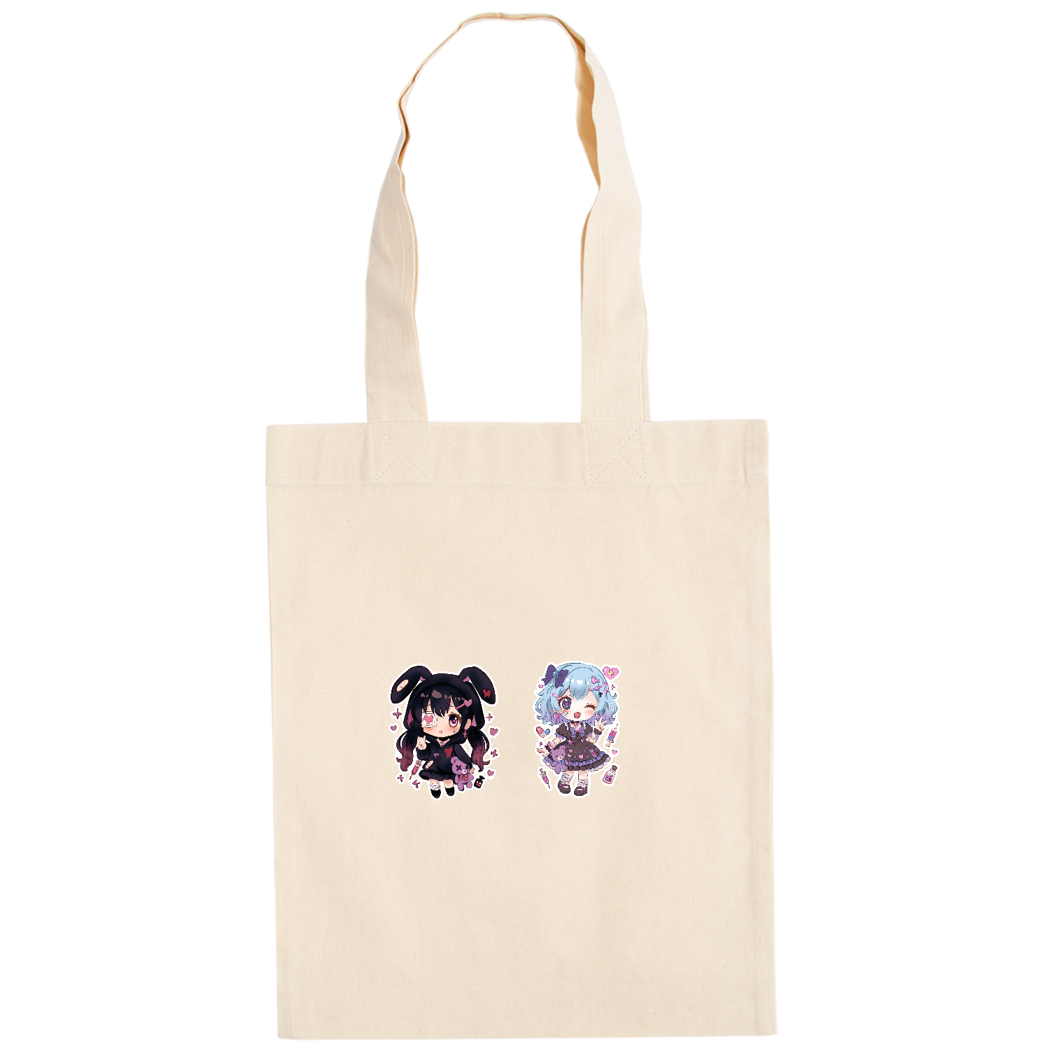 みるるちゃんとくろねちゃんグッズ ドイツテューテ【白プリントあり】