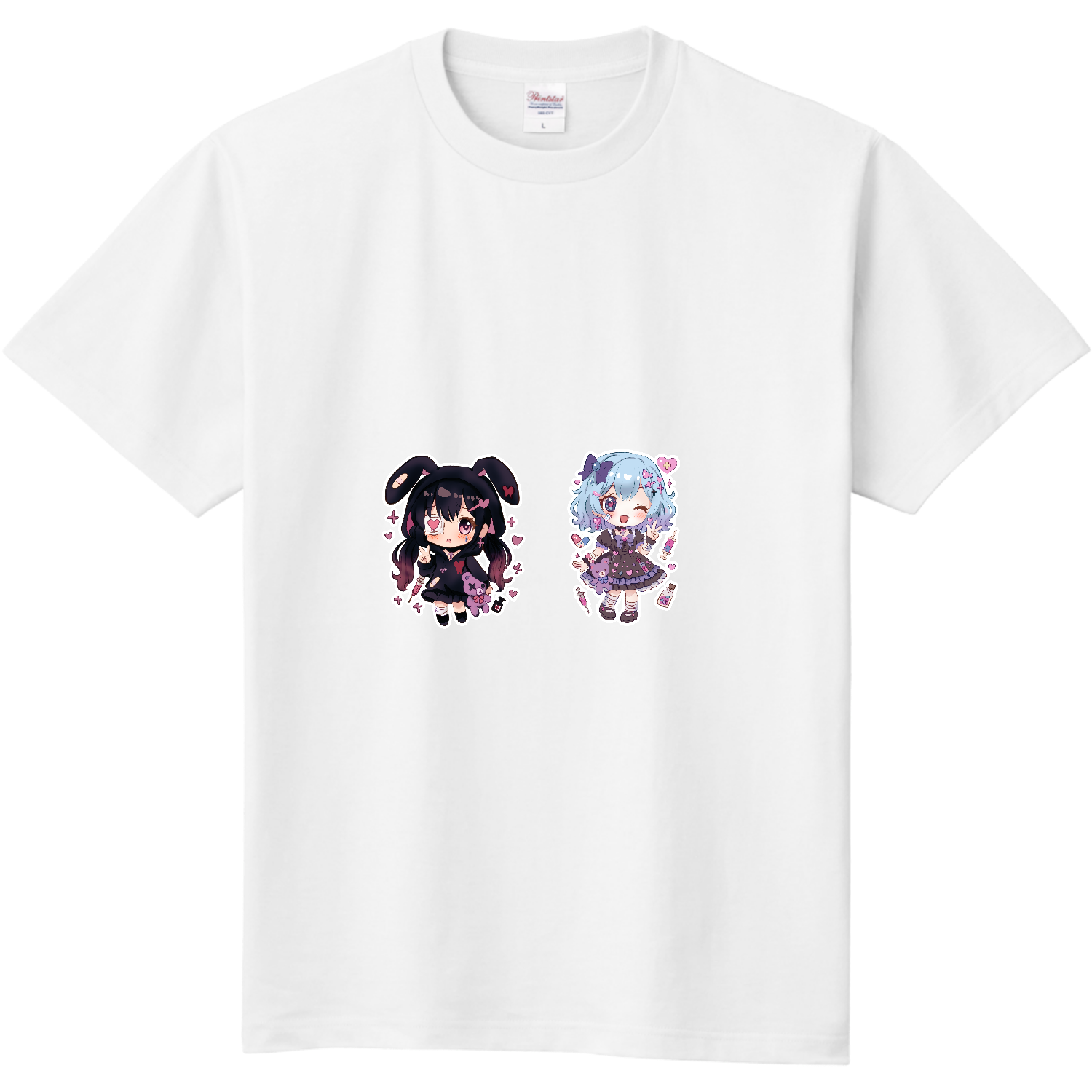 みるるちゃんとくろねちゃんグッズ 定番Ｔシャツ