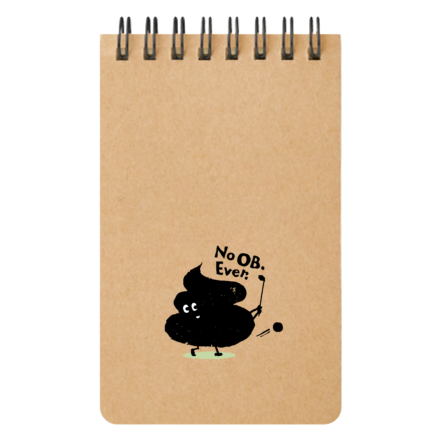 mugicunko｜golf リサイクルＡ７リングメモ　ナチュラル