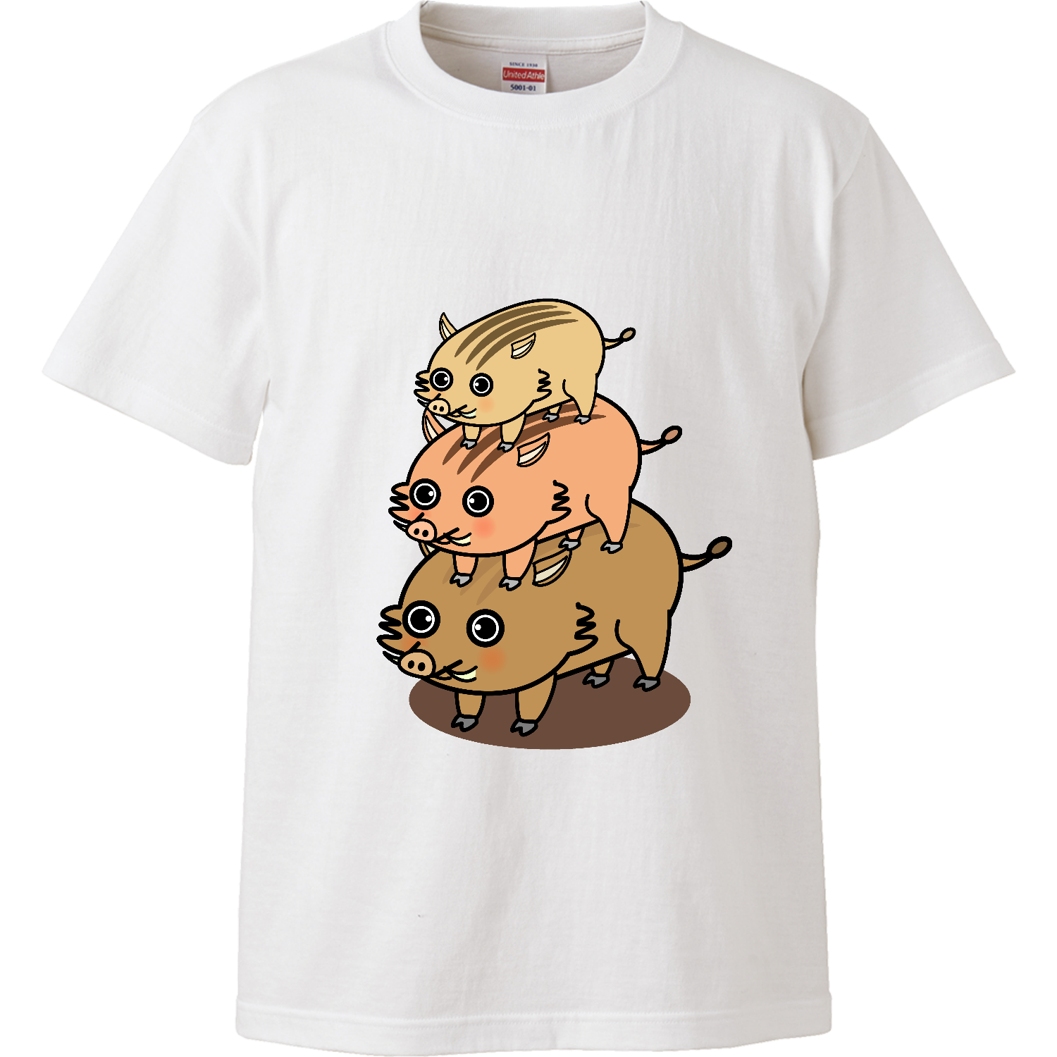 イノシシタワーハイクオリティーTシャツの商品購入ページ 