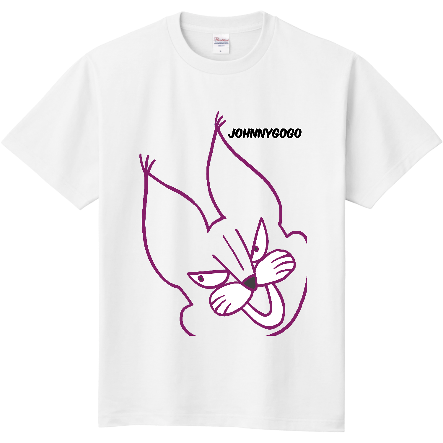 ななめ逆14度のカラカル 定番Ｔシャツ