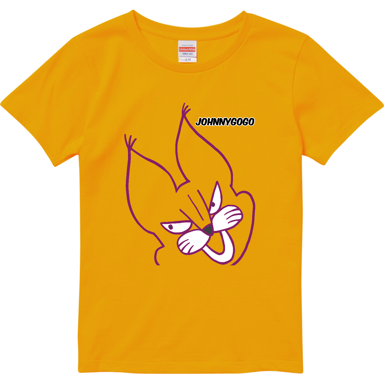 ななめ逆14度のカラカル ハイクオリティーTシャツ（ガールズ）