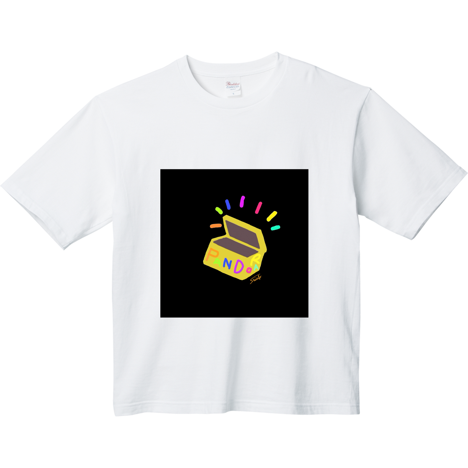 パンドラ　Pandora ヘビーウェイト ビッグシルエットTシャツ