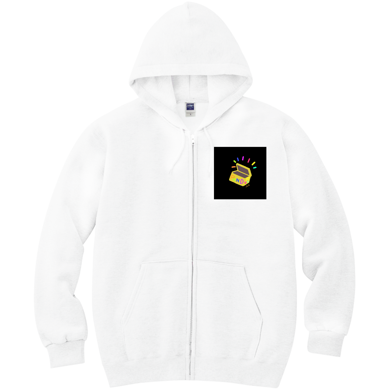 パンドラ　Pandora 軽量ジップアップパーカー