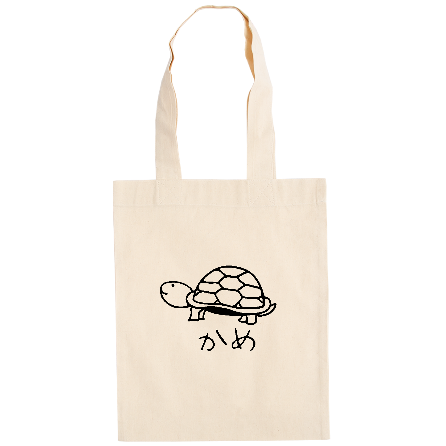 亀線画 ドイツテューテ【白プリントあり】