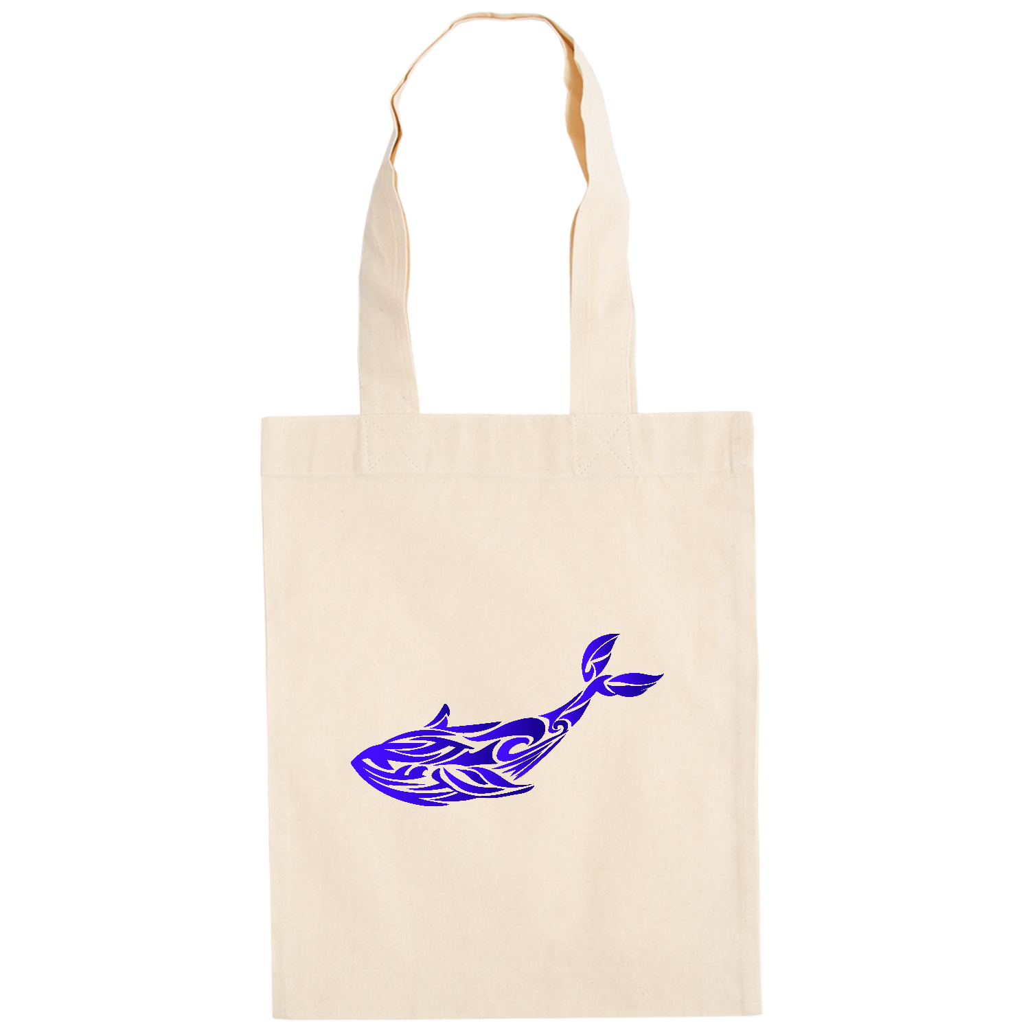 くじらのトライバルアート ドイツテューテ【白プリントあり】