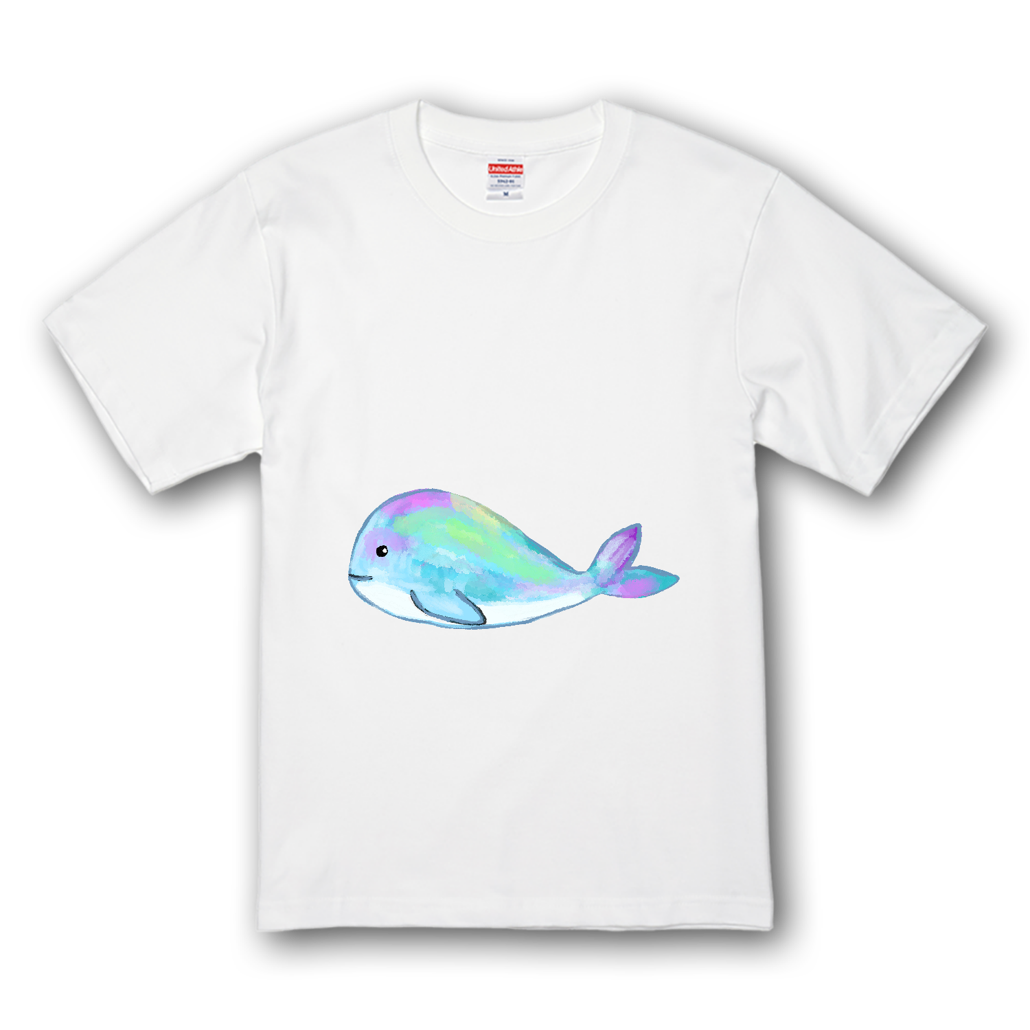 可愛い夢夢くじら プレミアムTシャツ