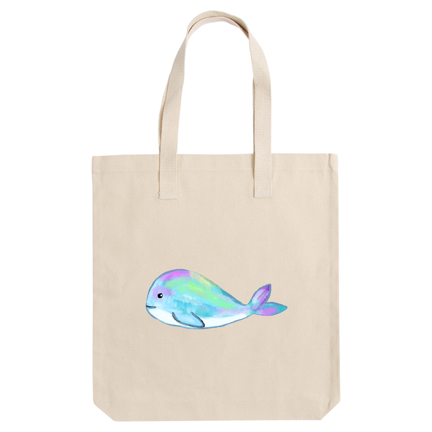 可愛い夢夢くじら アーバントート【白プリントあり】