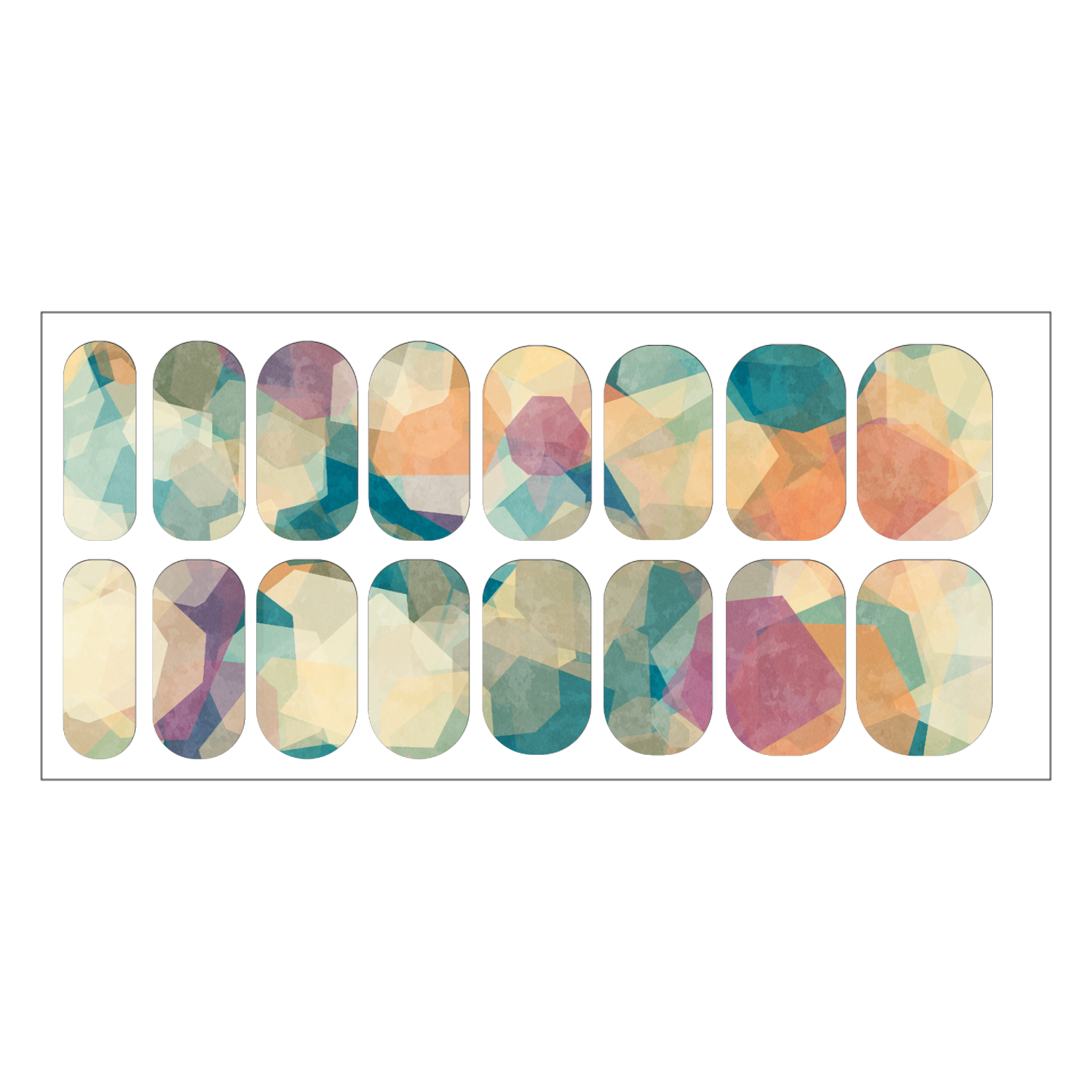 Pebble 1 オリジナルネイルシール