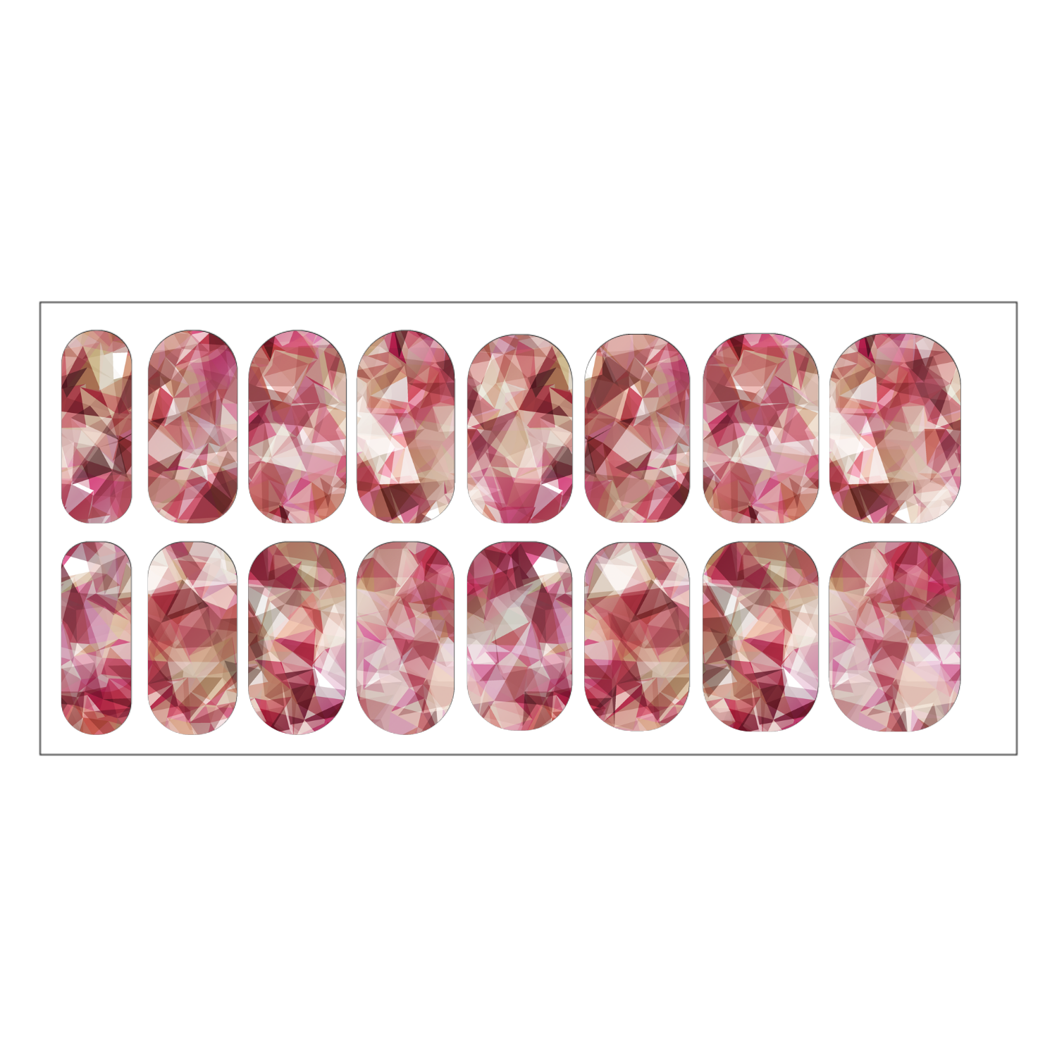 キラキラ石 2 オリジナルネイルシール