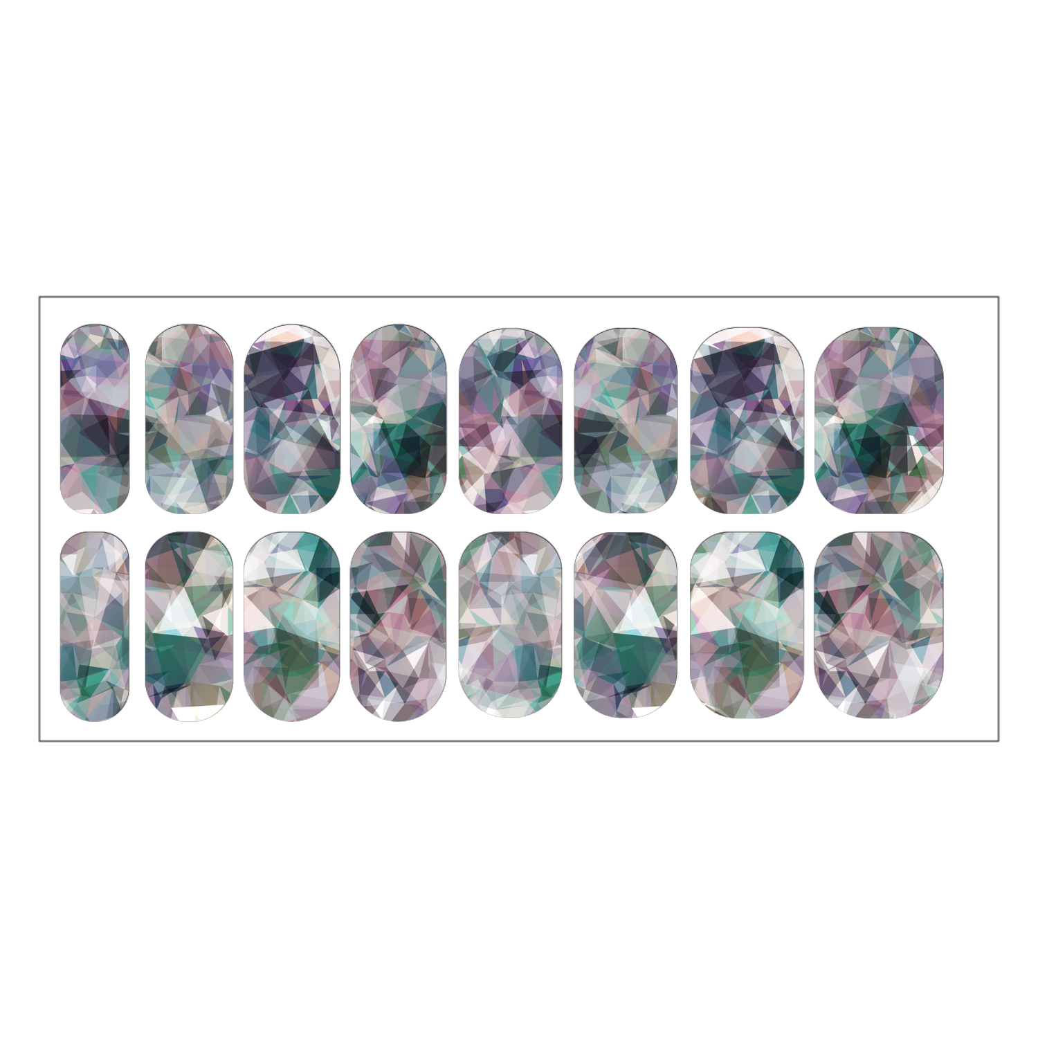 キラキラ石 3 オリジナルネイルシール