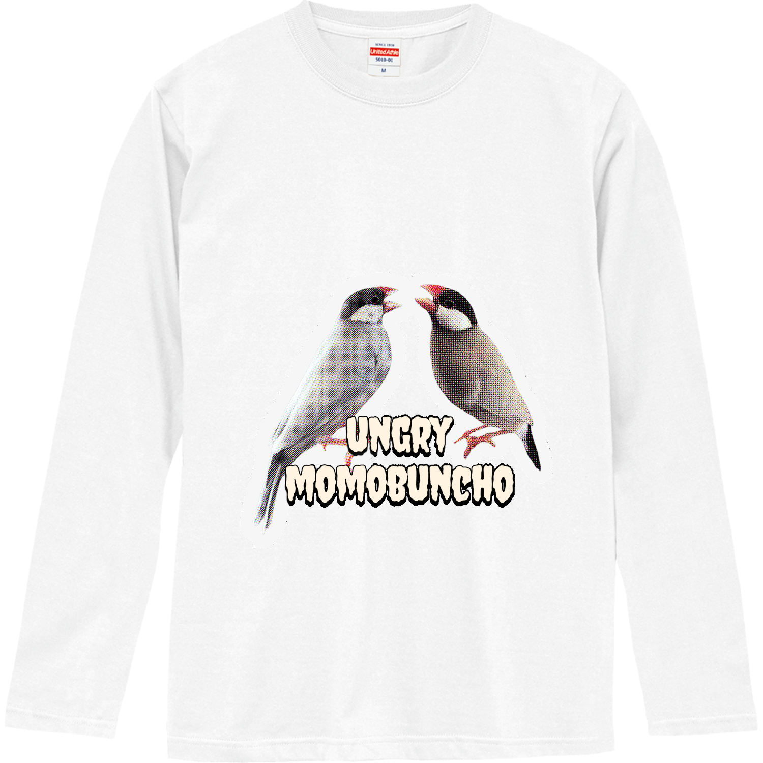 モモブン ロングスリーブTシャツ