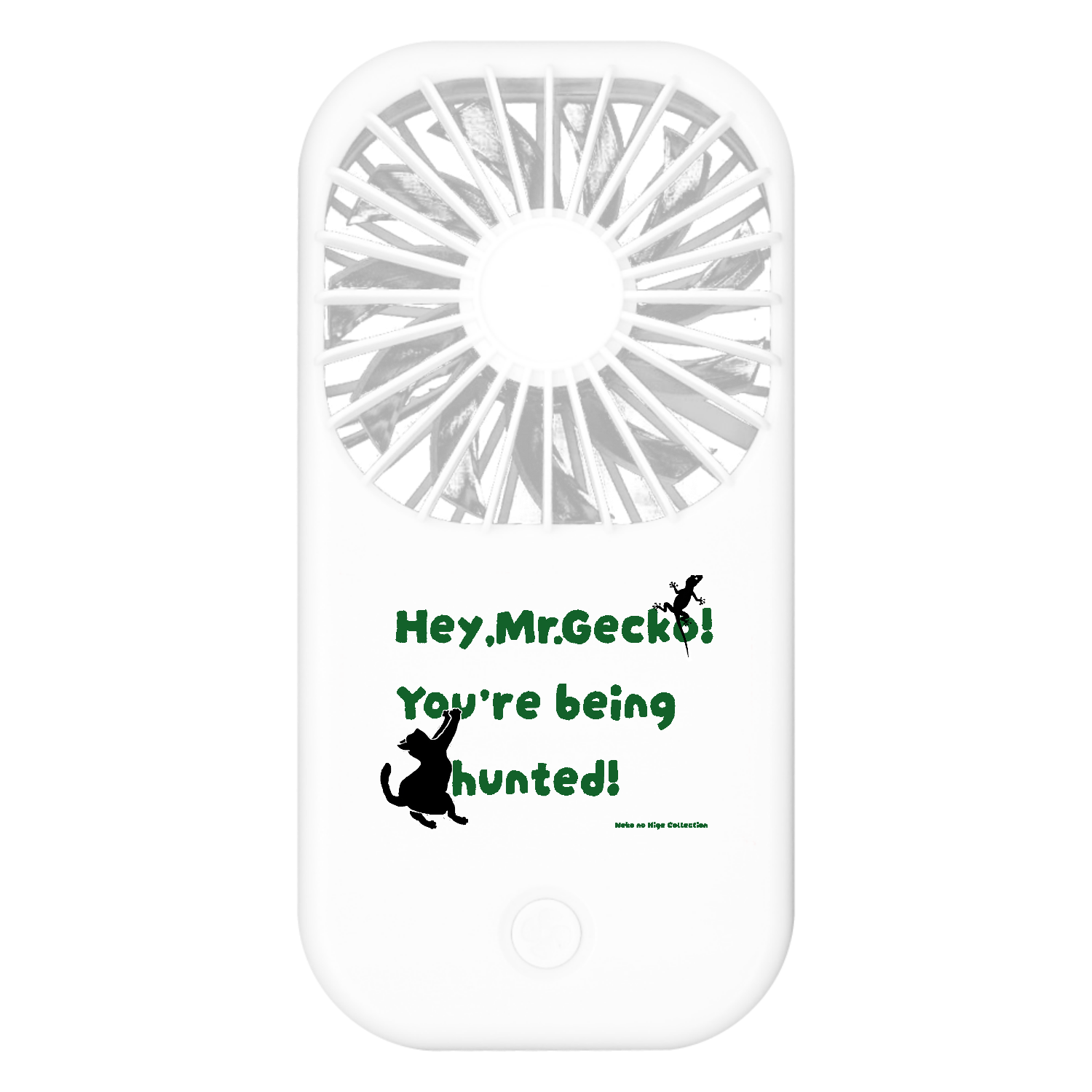 ネラワレタゲッコー：Ａ：ねこのひげあつめ。 ポータブルスタンドファン