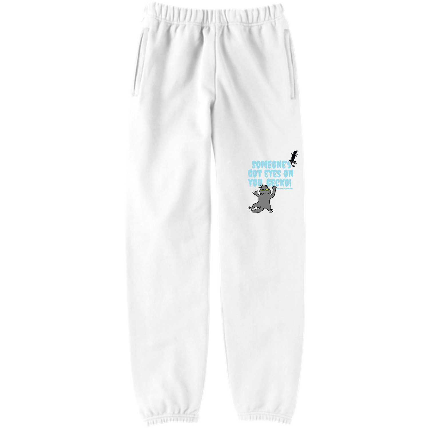 ネラワレタゲッコー：Ｂ：ねこのひげあつめ。 定番スウェットパンツ