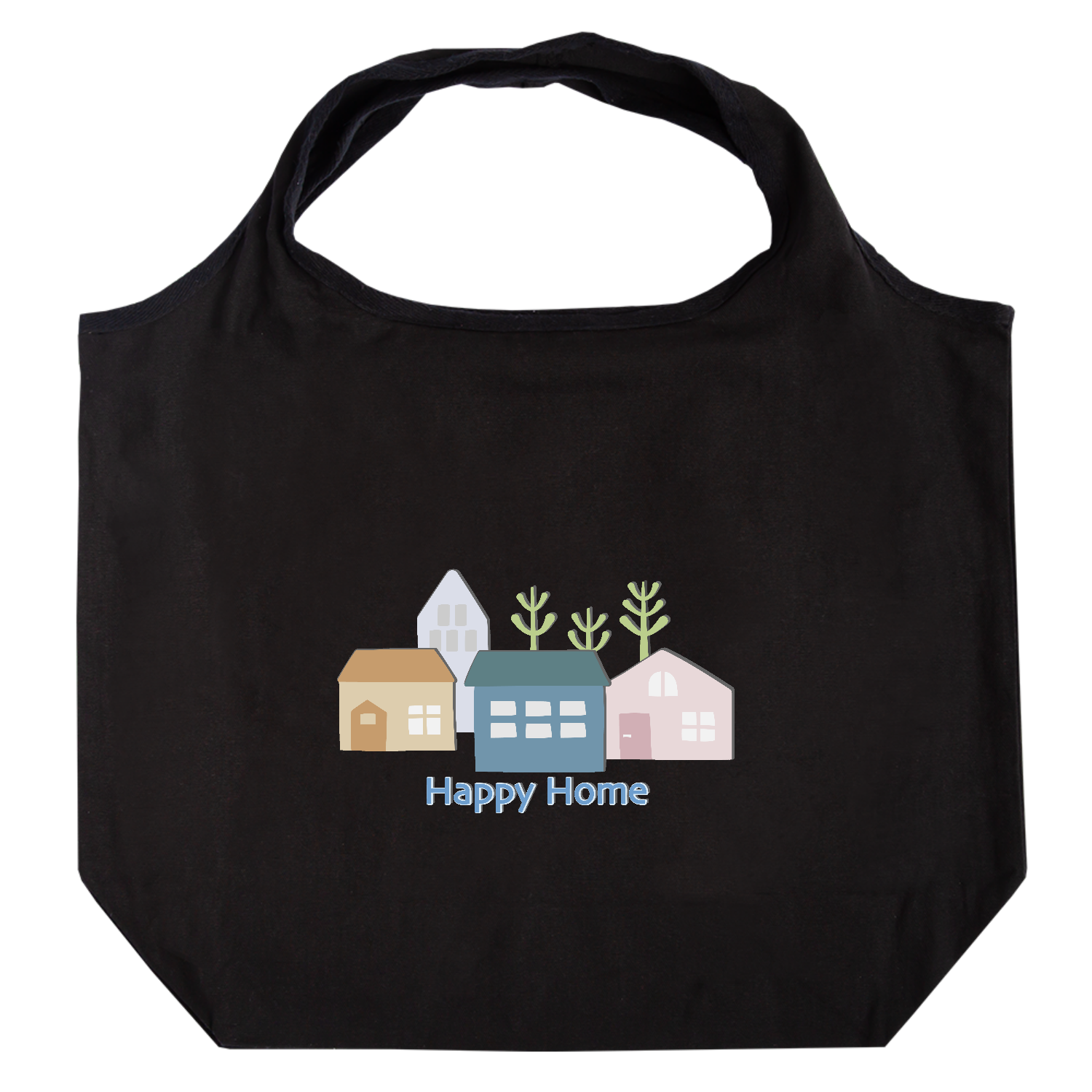 Happy Home たためるマルシェ【白プリントあり】