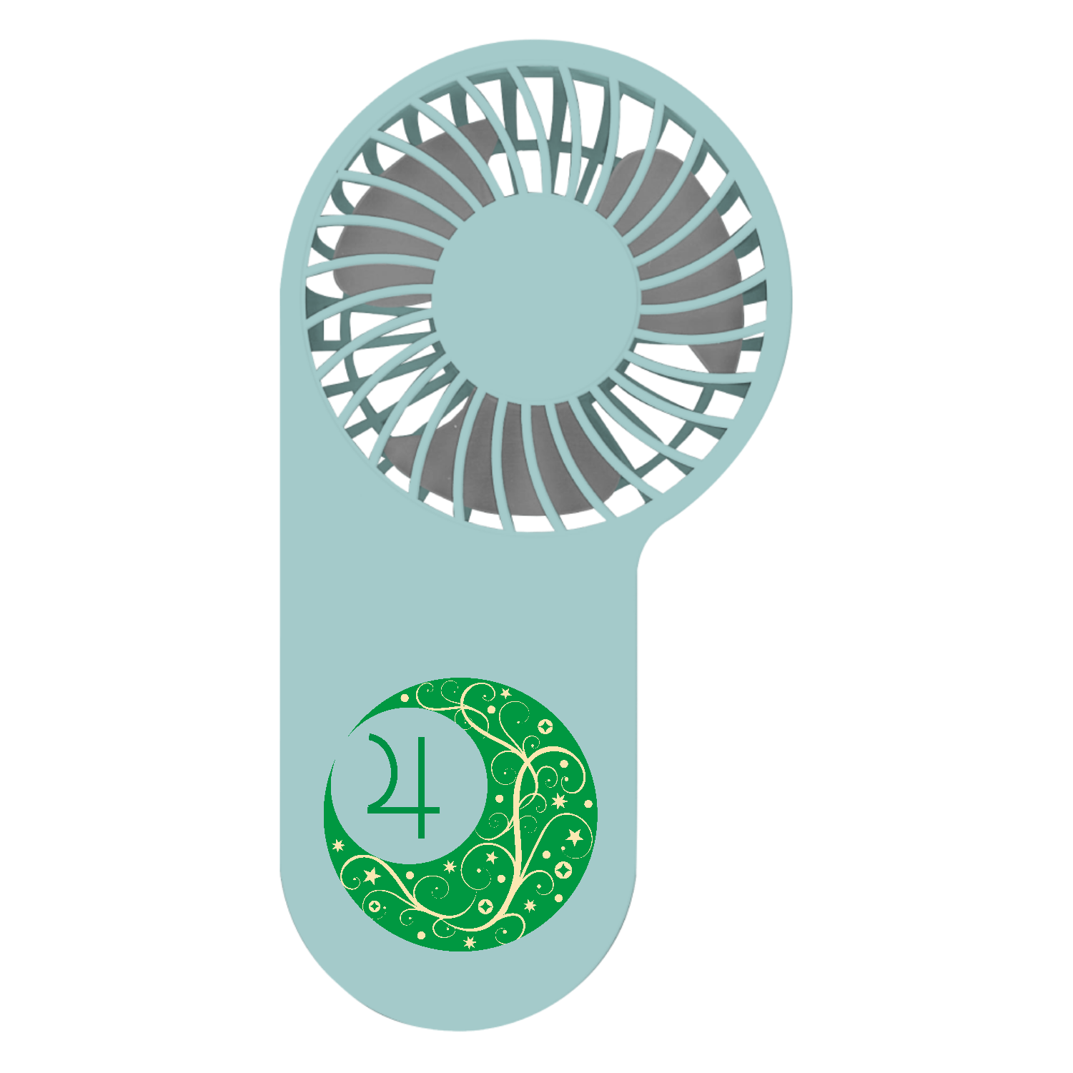 オリエンタルな月と。ー木星編／ハンディファン コンパクトハンディUSBファン