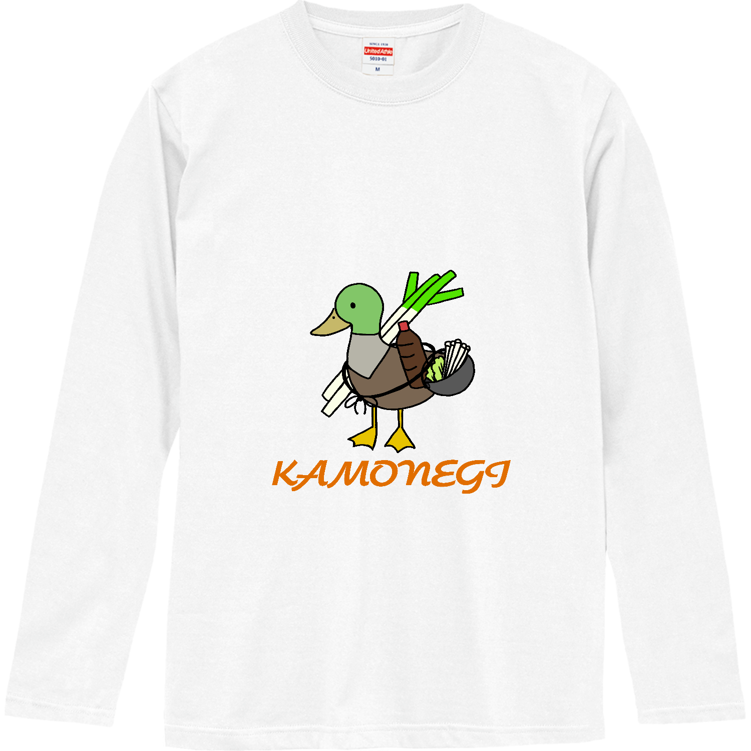 カモネギnew 長袖Tシャツ｜チコデザ - オリラボマーケット