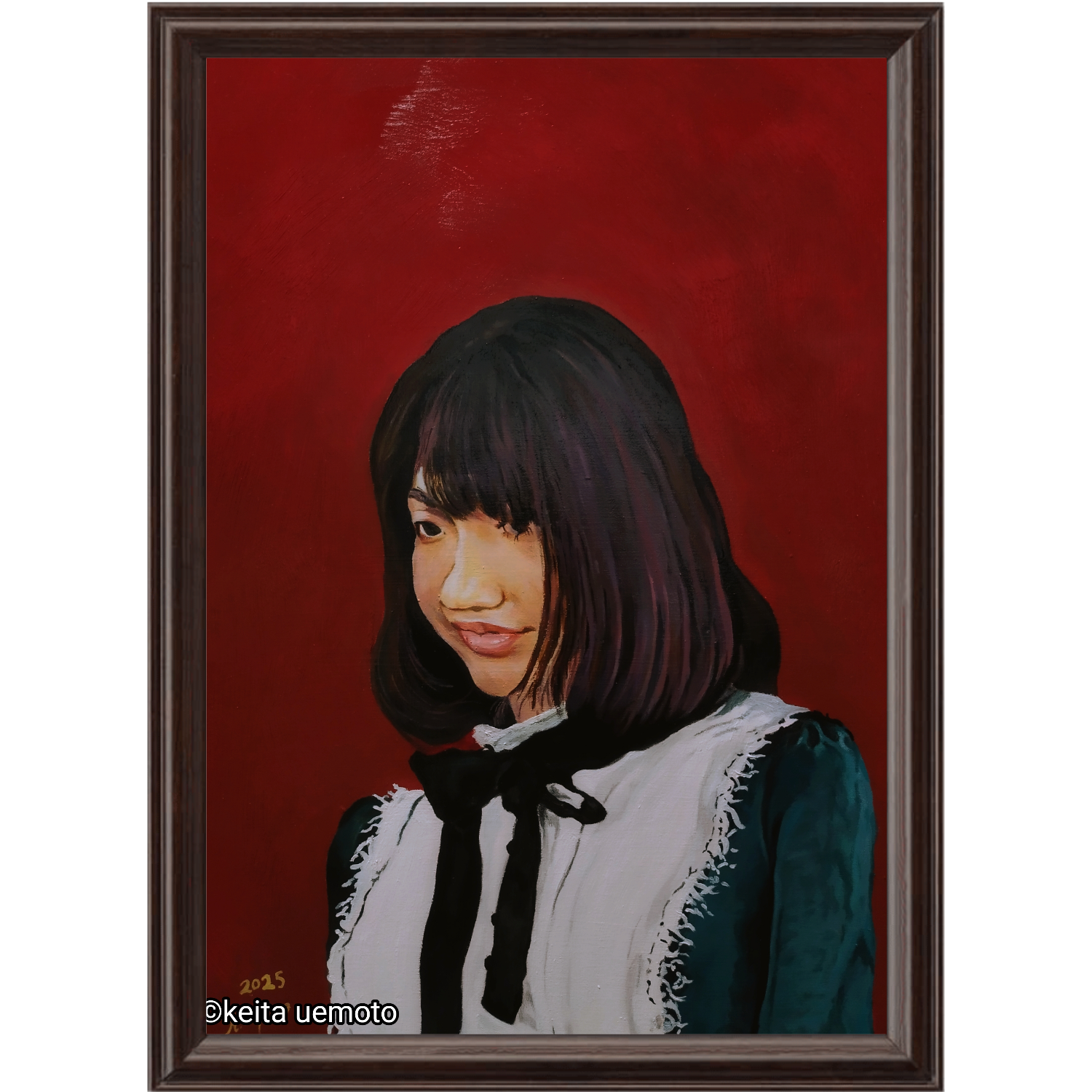 複製画 アートパネル【初恋-】 アートデザインパネル (A4 キャンバス)