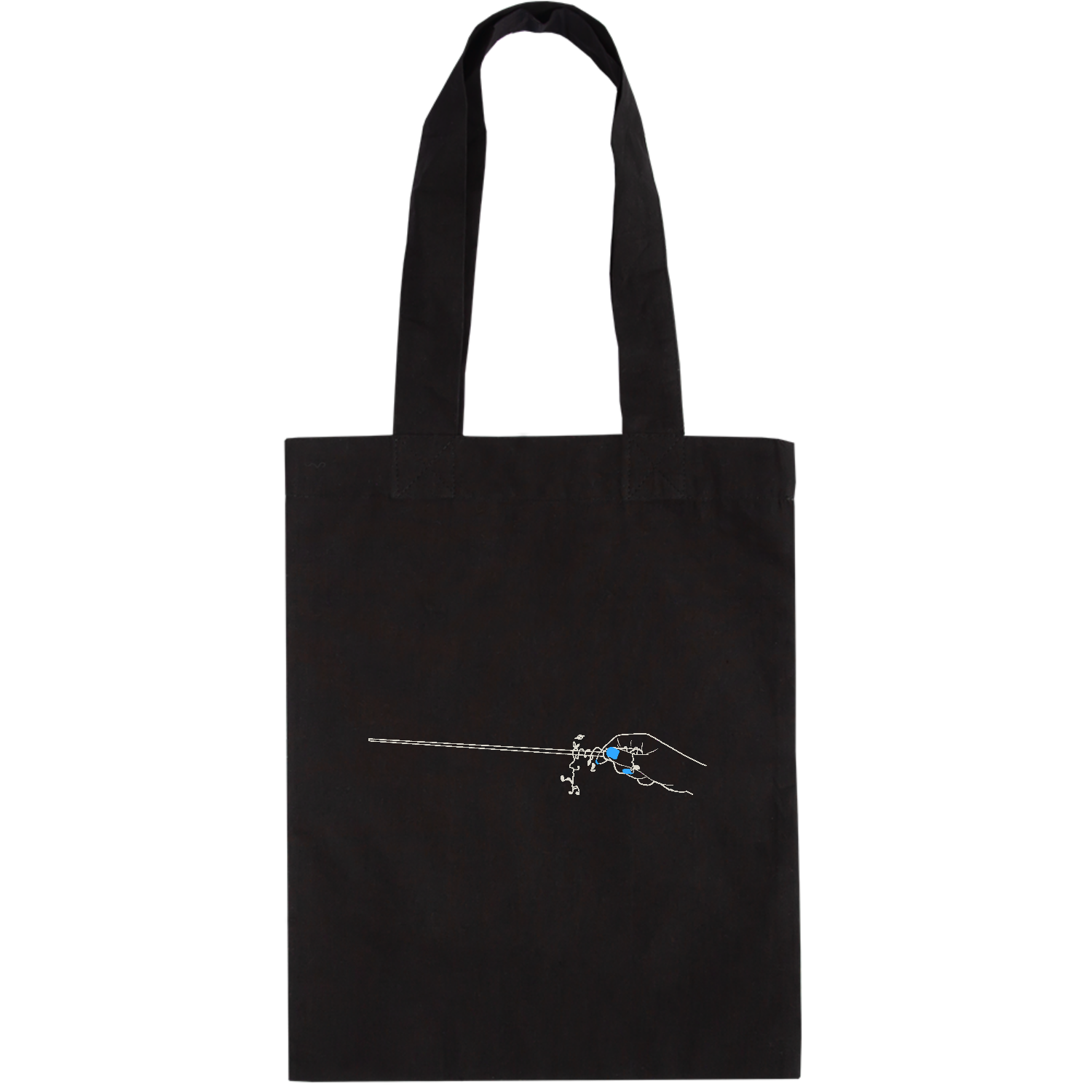 指揮棒ホワイト ドイツテューテ【白プリントあり】