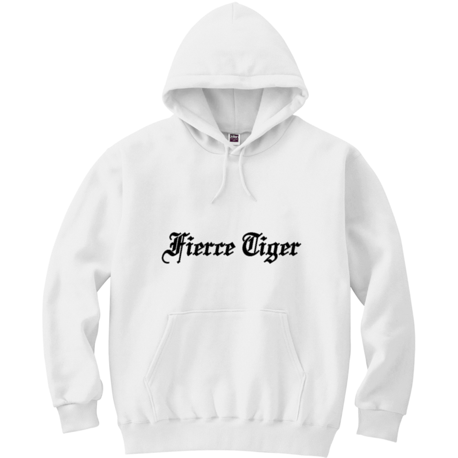 Fierce Tiger 軽量プルパーカー (長袖プリント)