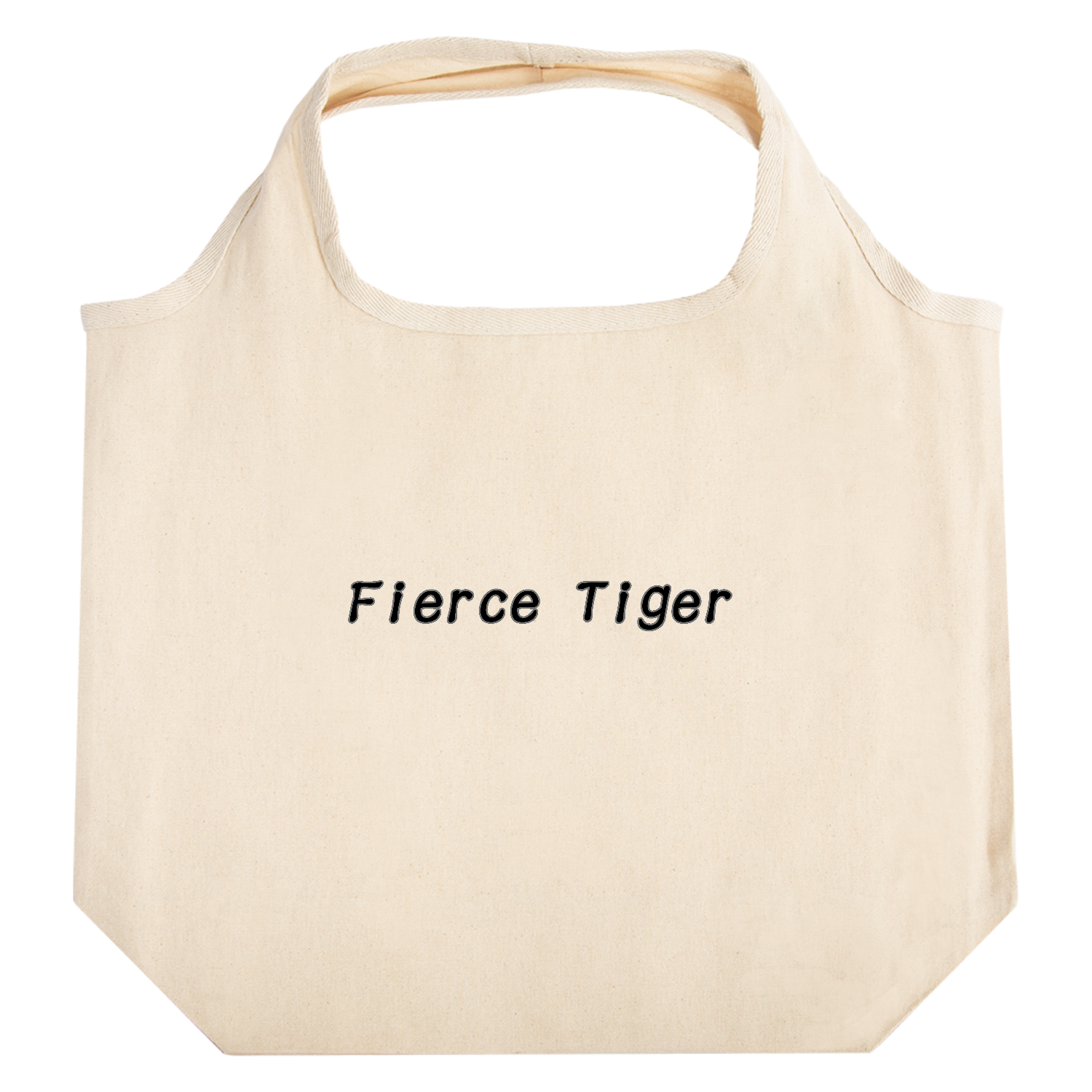 Fierce Tiger たためるマルシェ【白プリントあり】