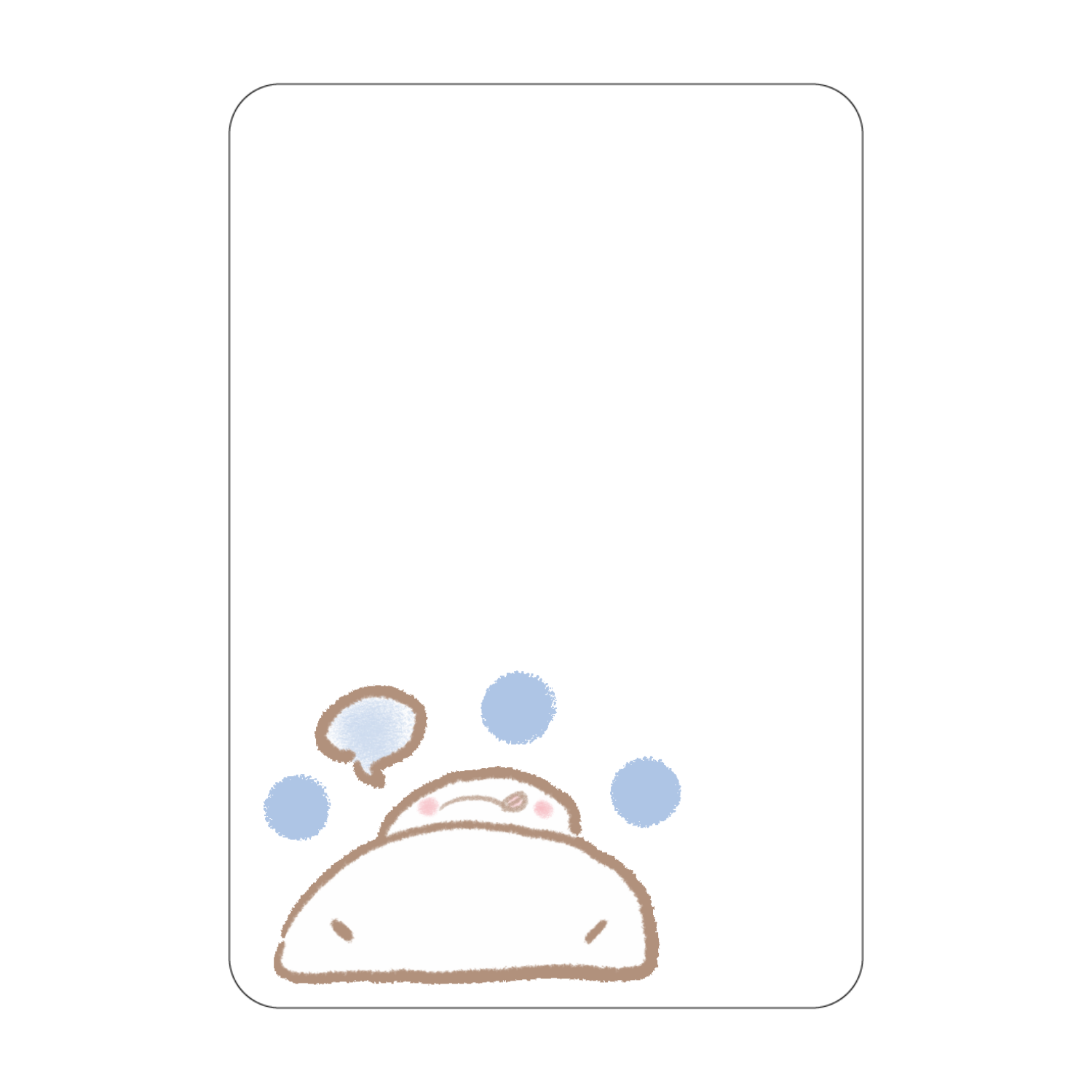 まんぷく アクリルカード　W59×H86