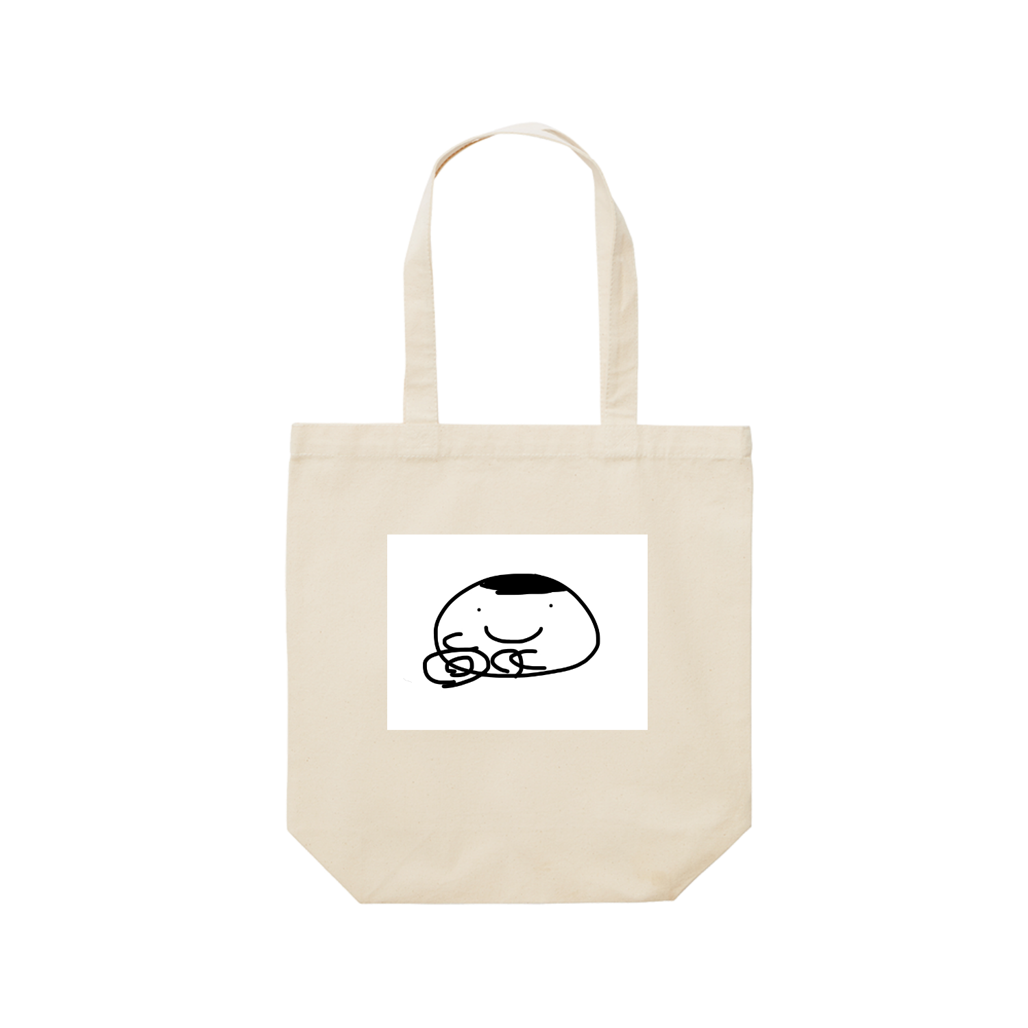 お皿洗い職人 レギュラーキャンバストートバッグ(M) (フルカラー転写プリント)