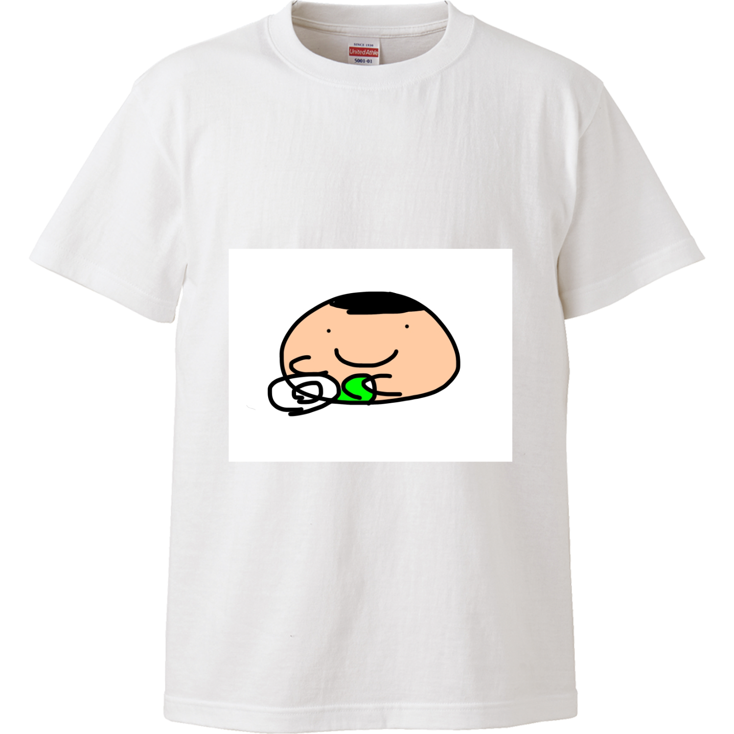 お皿洗い職人（色ありバージョン） ハイクオリティーTシャツ