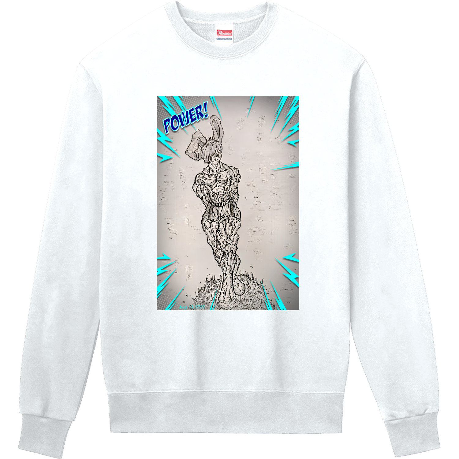 ガチムキウサぴょん 定番スウェット