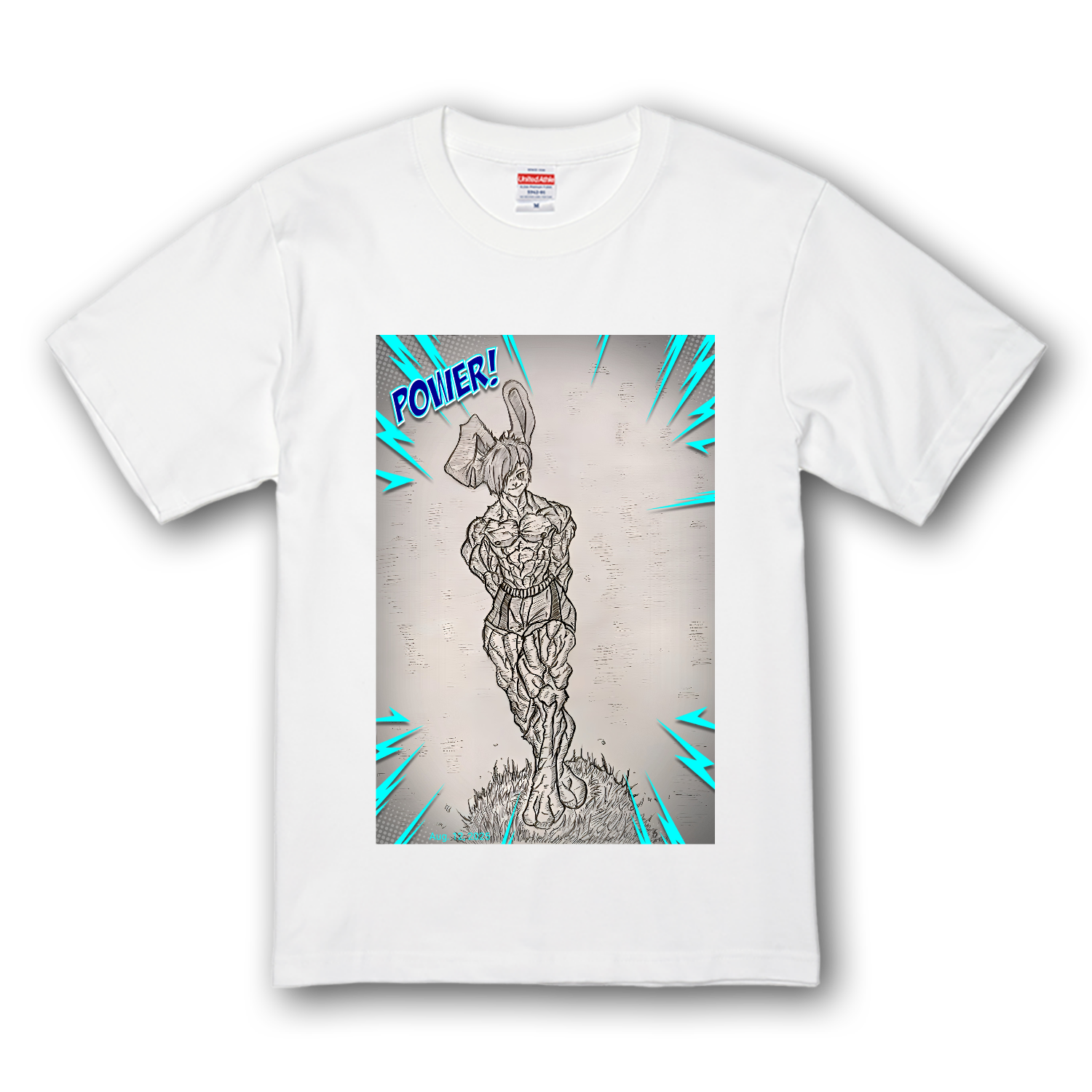 ガチムキウサぴょん プレミアムTシャツ