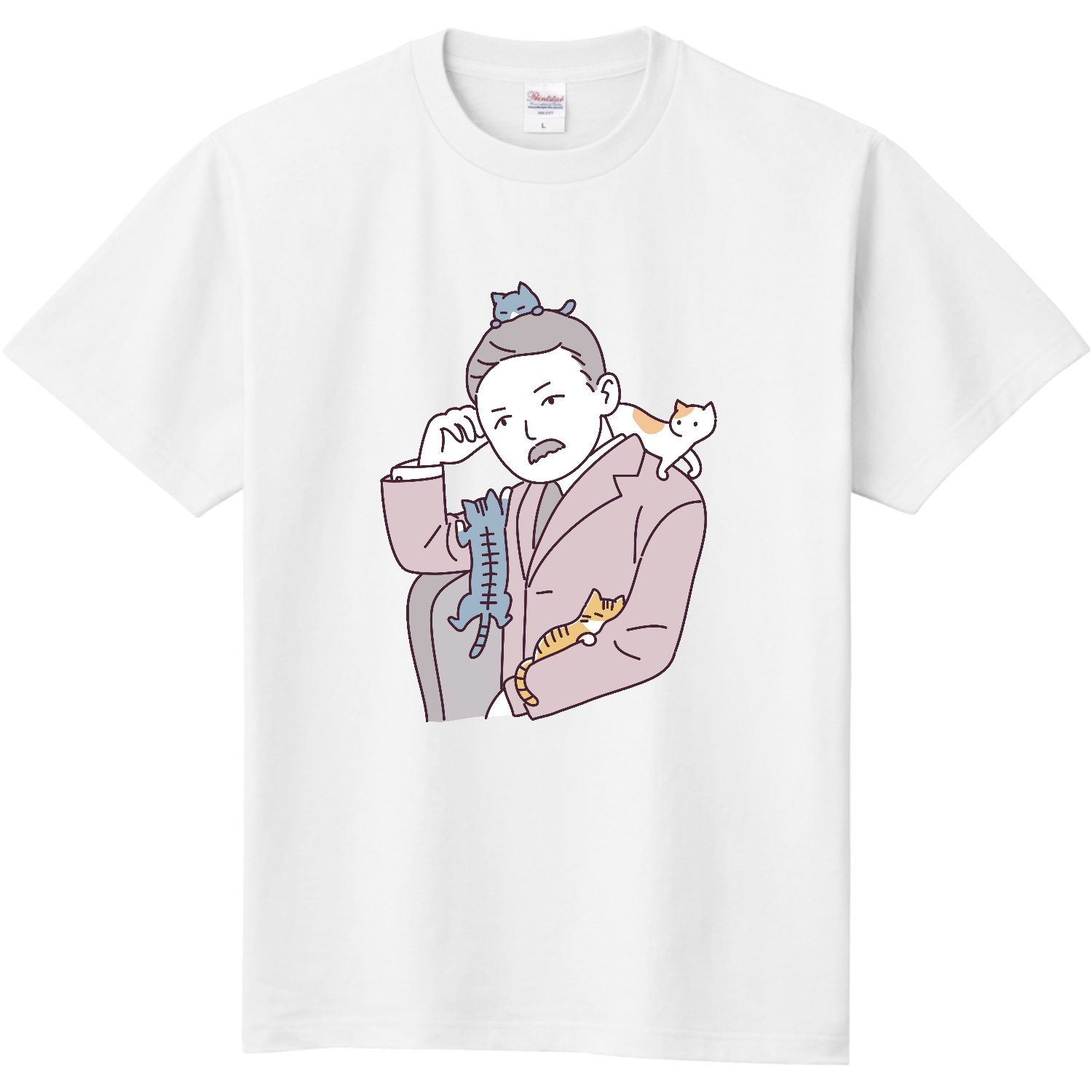 吾輩たちは猫である定番Tシャツの商品購入ページ｜クリエイター