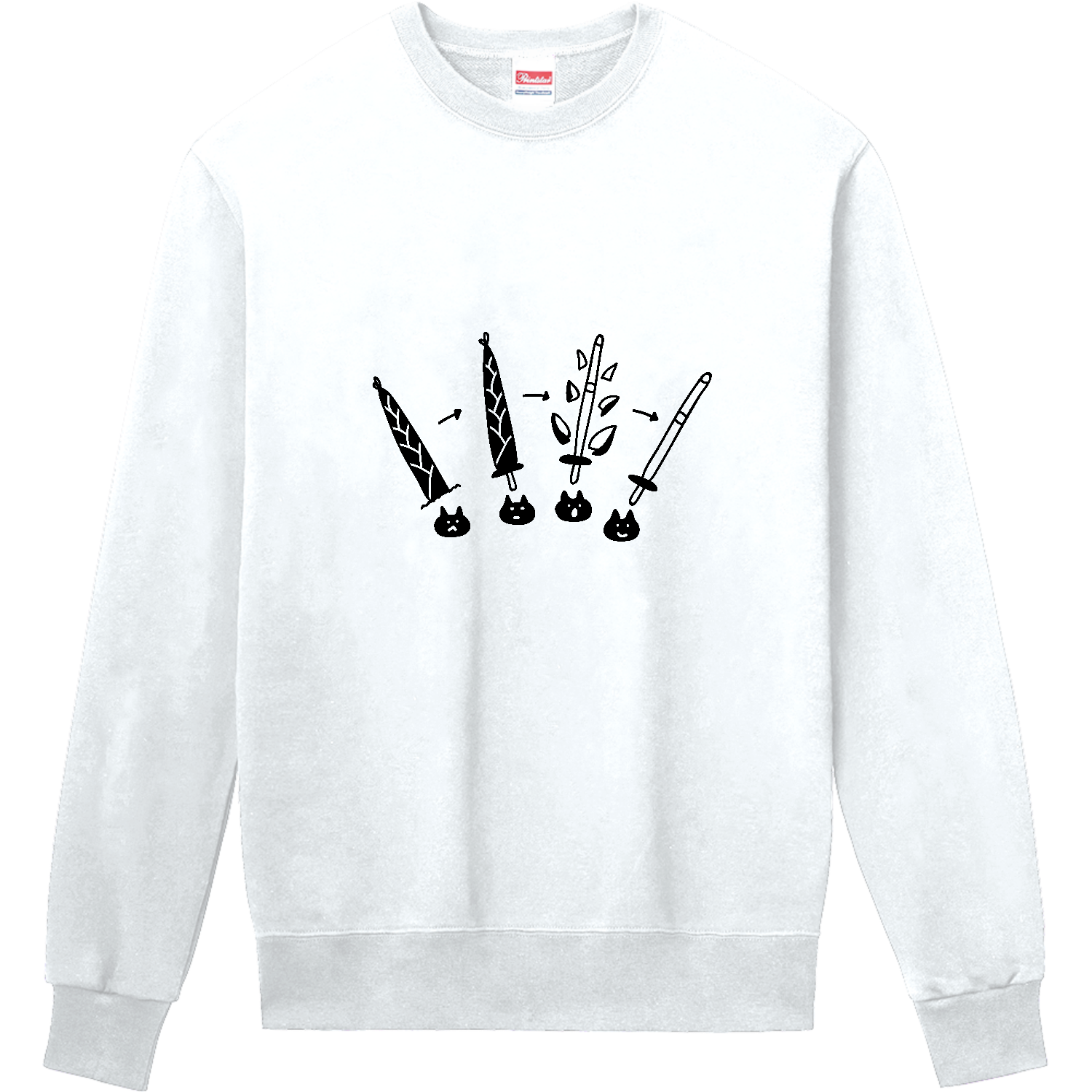 剣道　タケノコから竹刀 定番スウェット