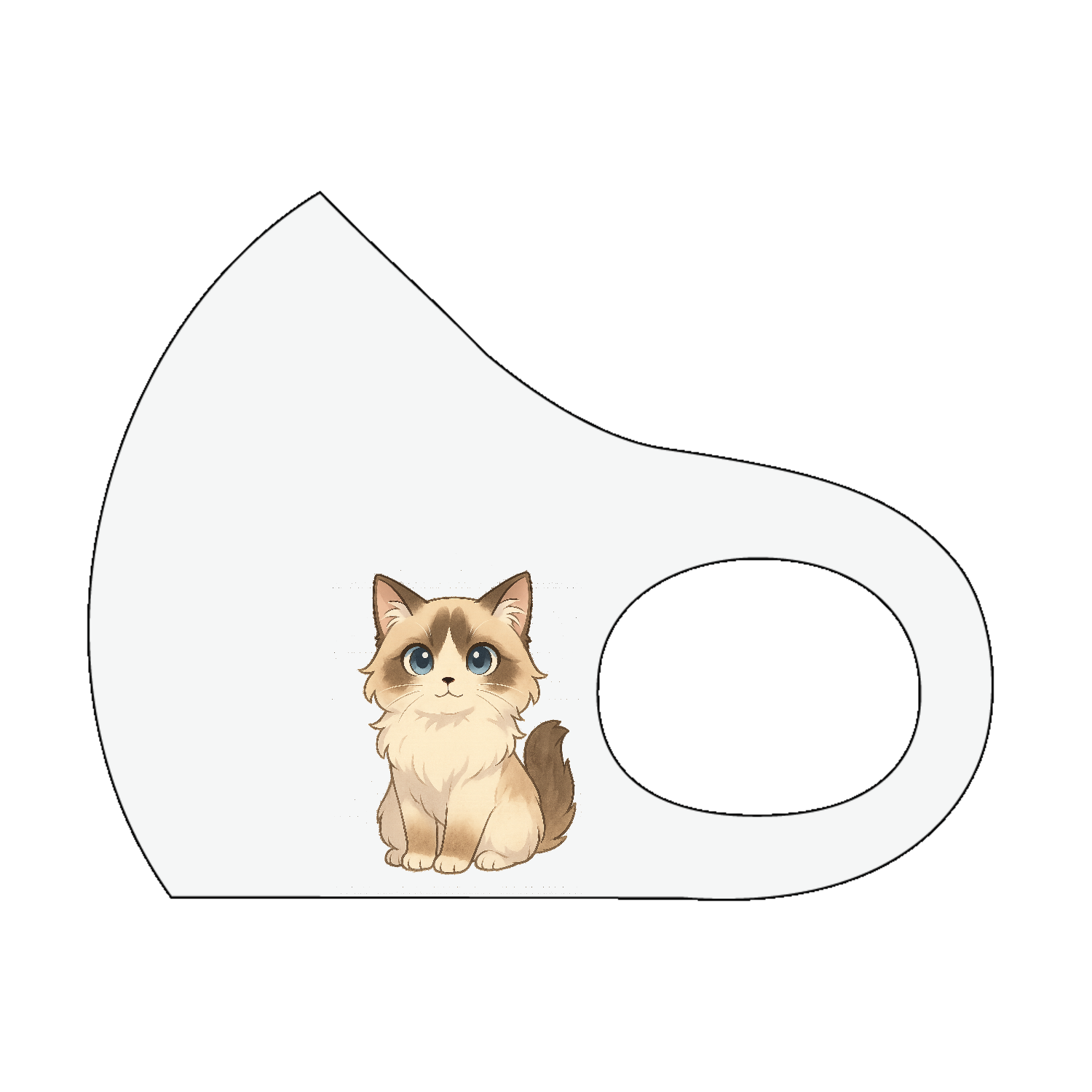 ラグドールマスク スポーツマスク