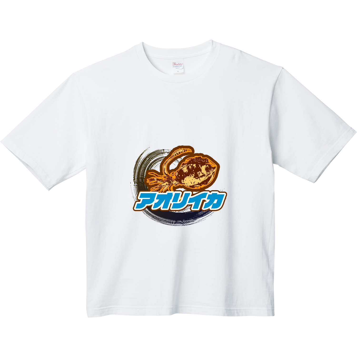 アオリイカのマーク ヘビーウェイト ビッグシルエットTシャツ