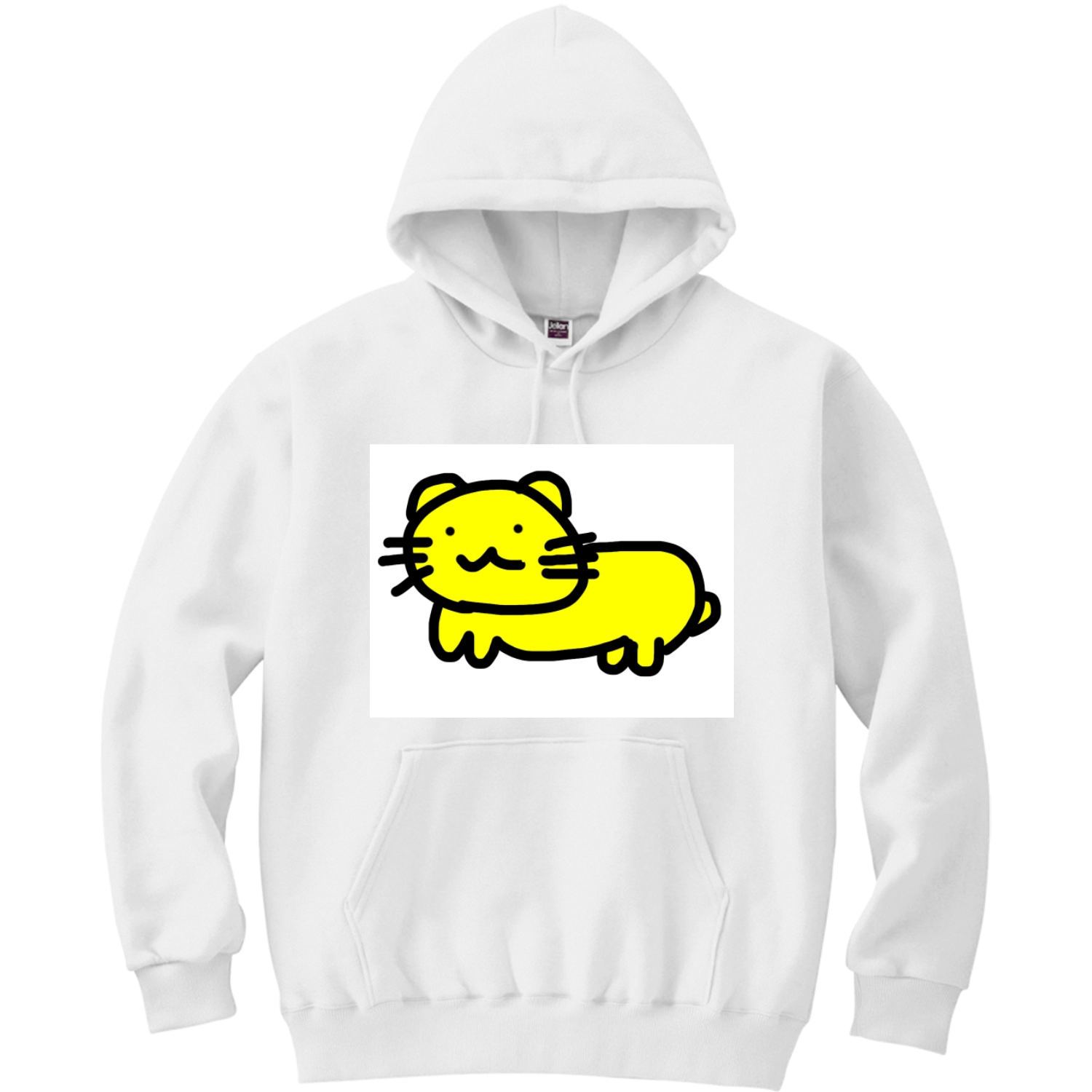 お皿洗い職人のペット 軽量プルパーカー (長袖プリント)