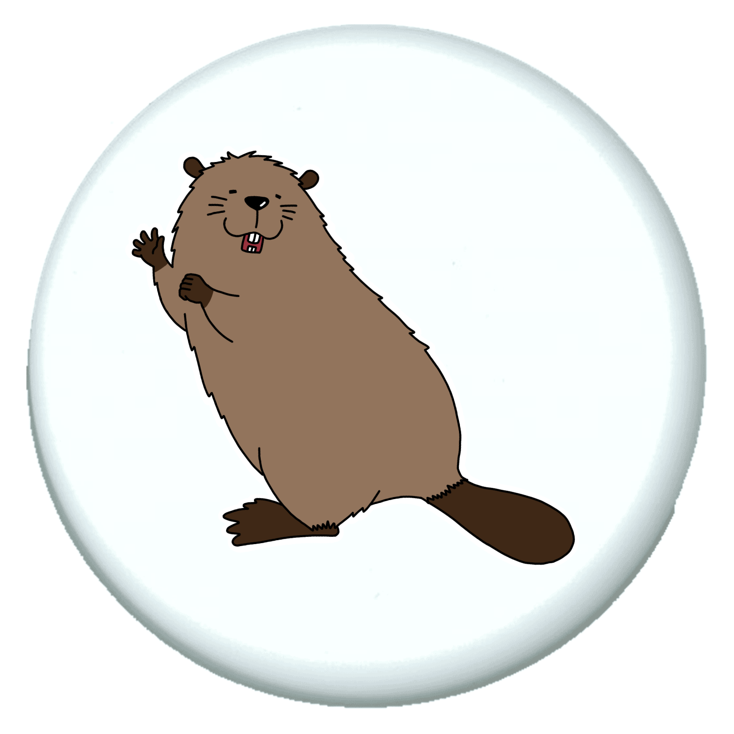 ふりむきビーバー プチ缶ソフト