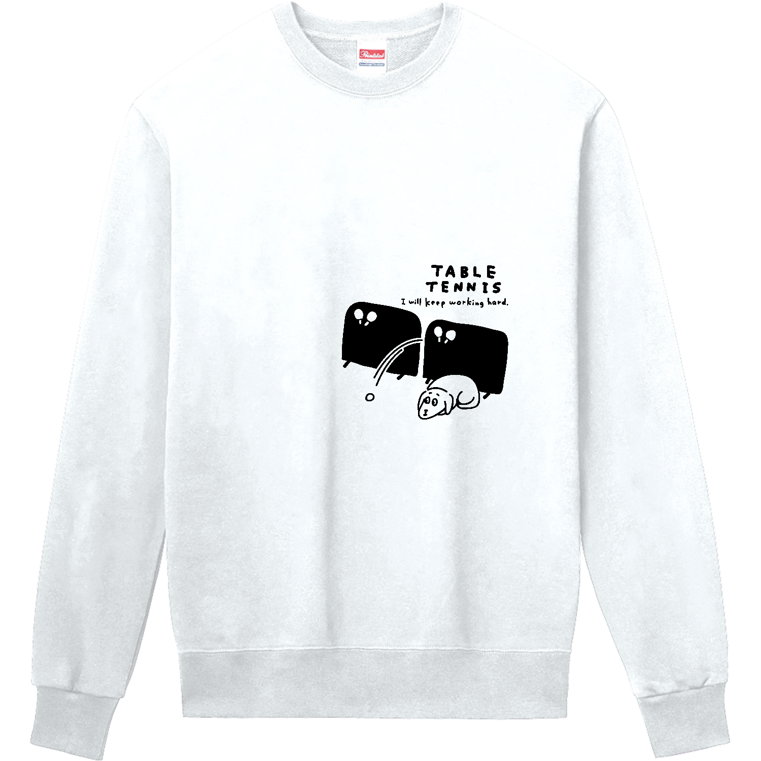 卓球　フェンスの隙間 定番スウェット