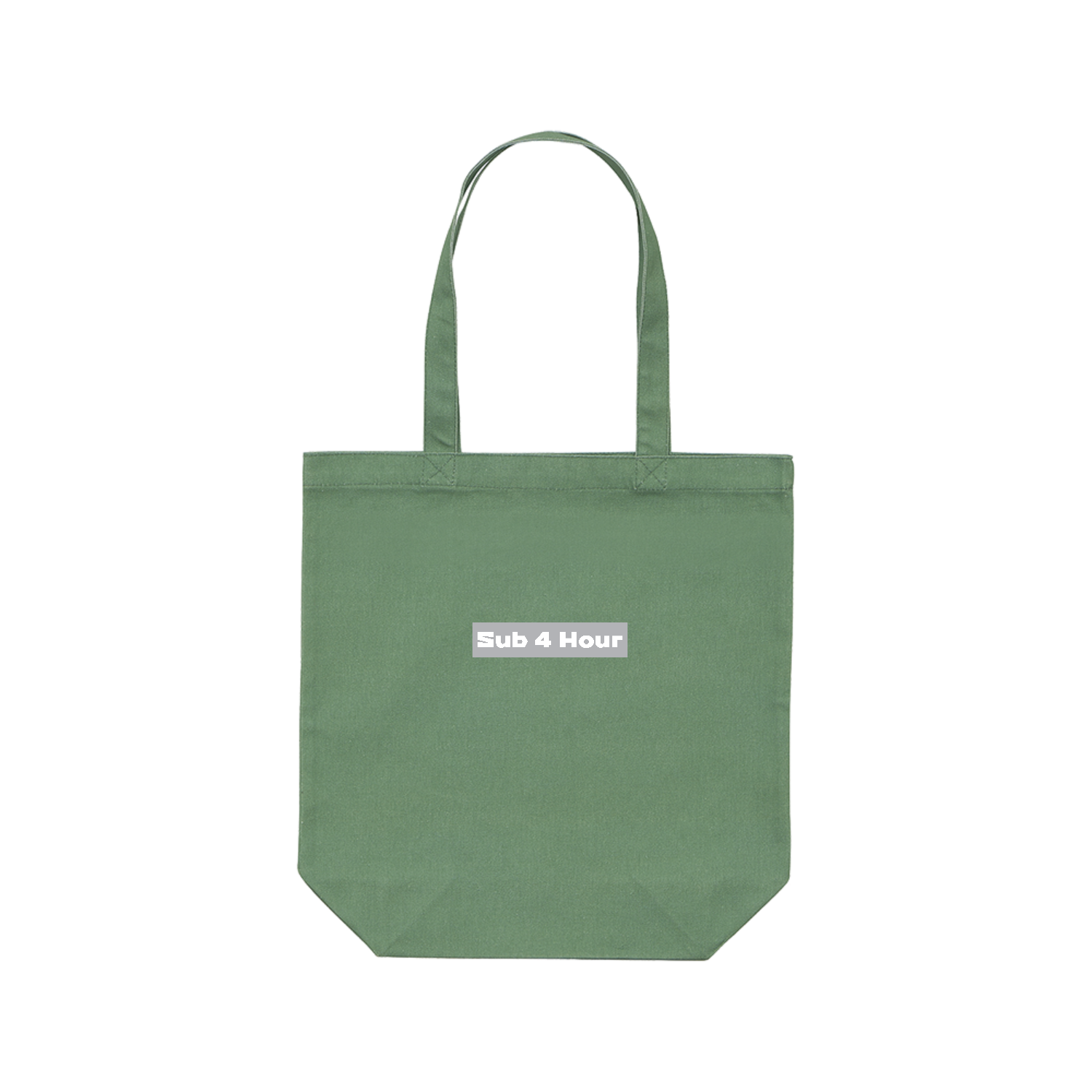 陸上競技　サブ4 レギュラーキャンバストートバッグ(M) (フルカラー転写プリント)