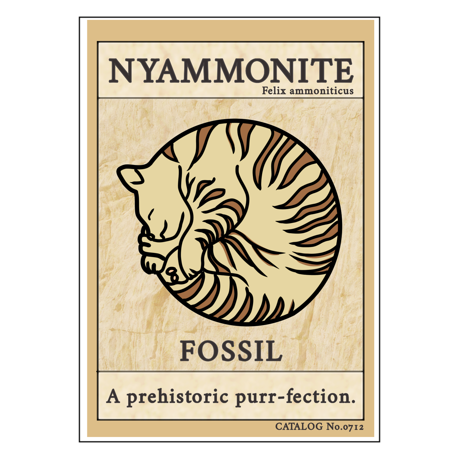 NYAMMONITE ポスター Ａ２サイズ